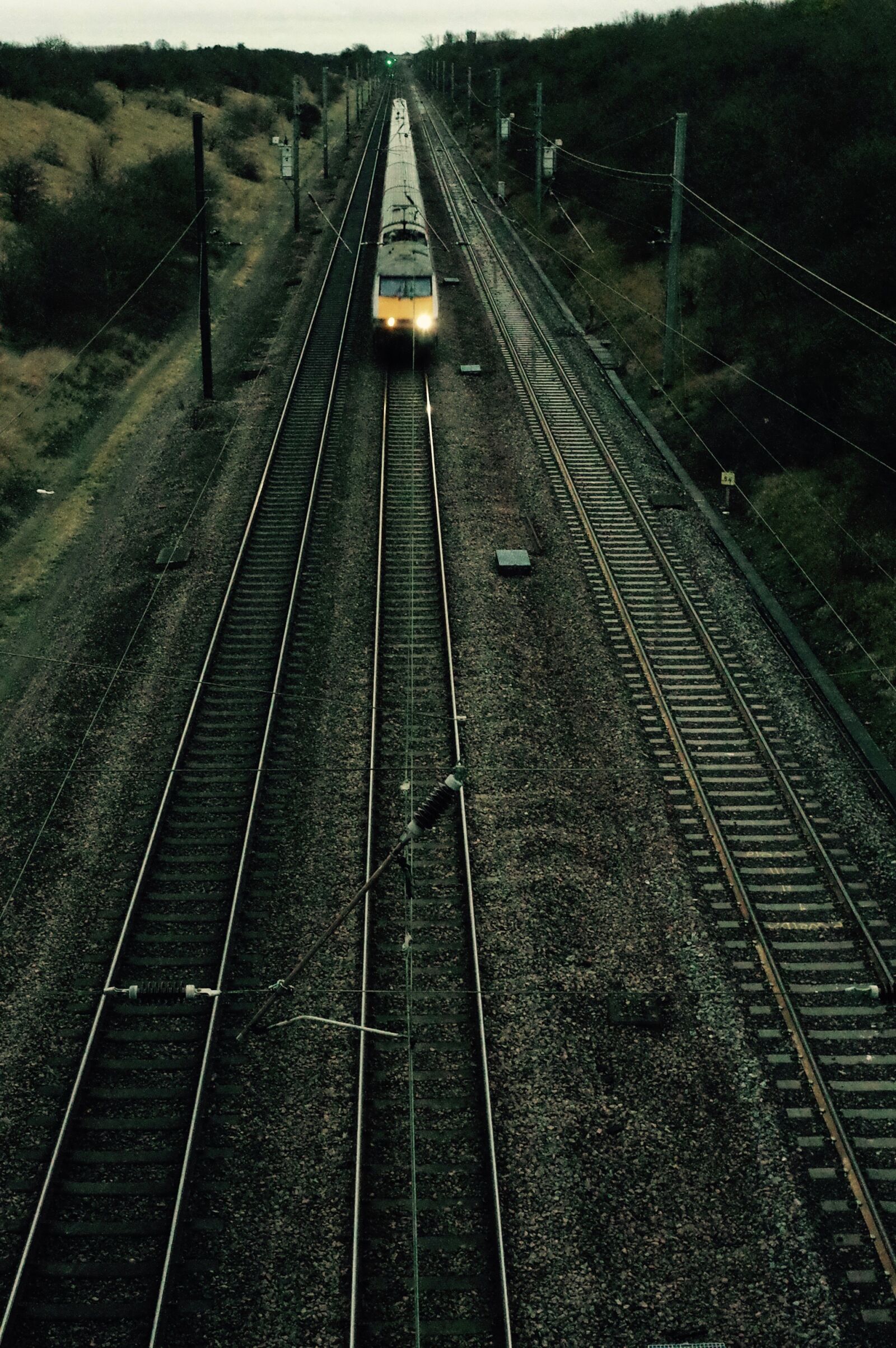 Ricoh GR + GR Lens sample photo. Railway, train photography