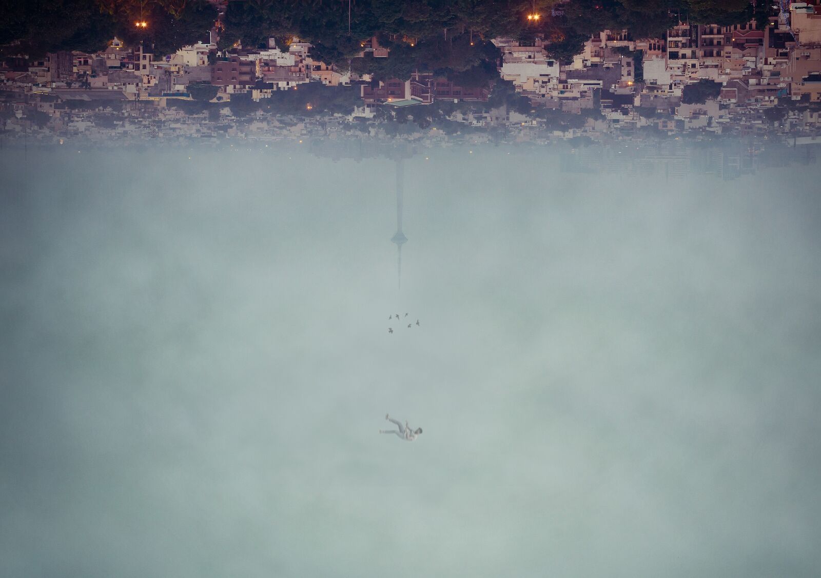 Nikon D5100 sample photo. City, surreal, photomanipulation photography
