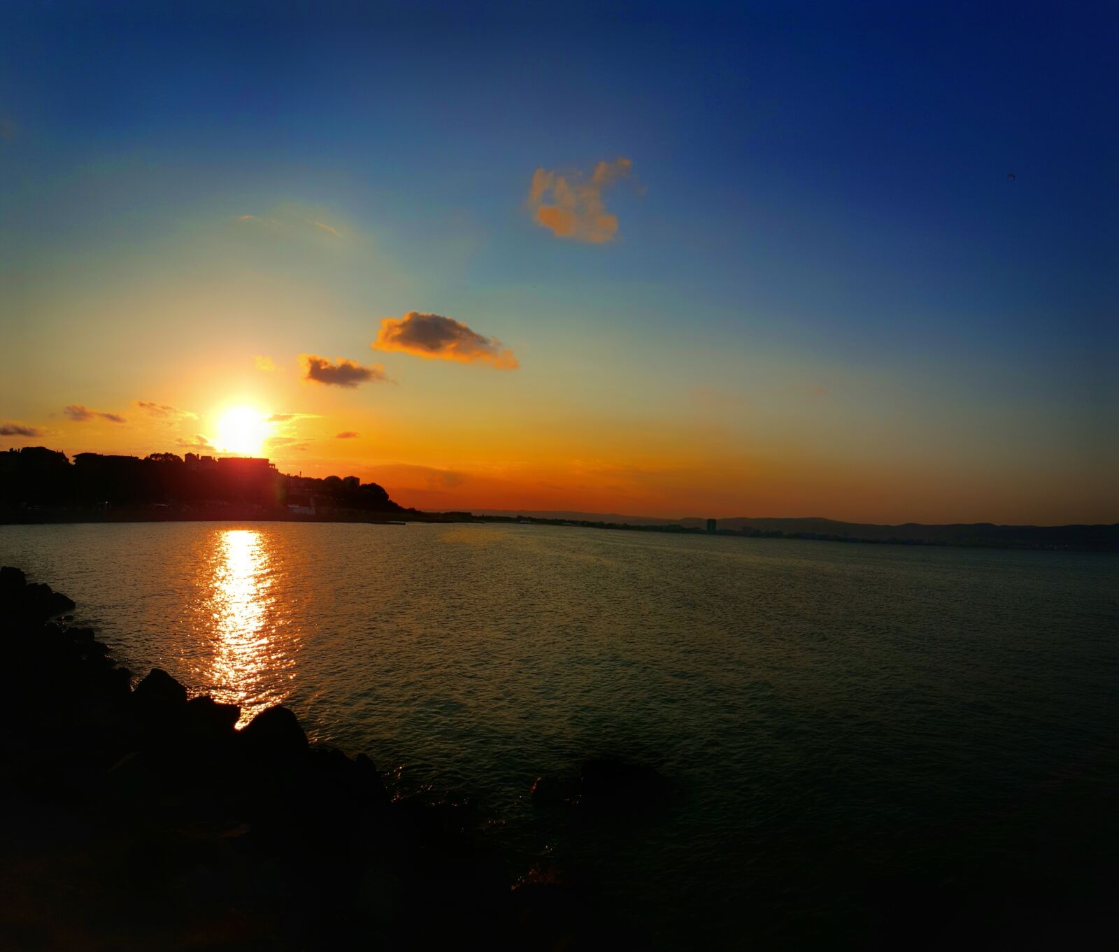 Samsung Galaxy S6 sample photo. Sunset, landscape, in the photography