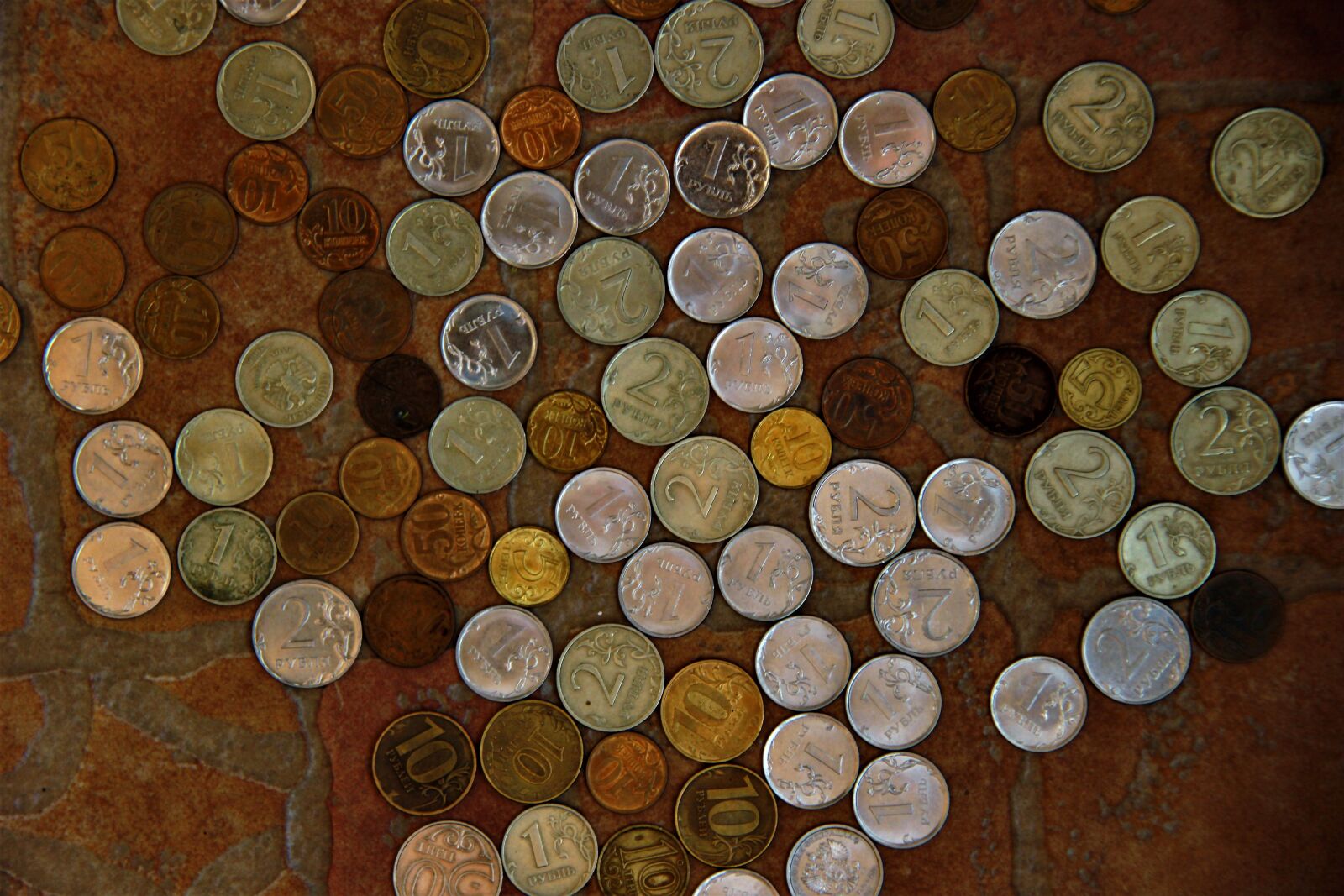 Canon EOS 550D (EOS Rebel T2i / EOS Kiss X4) sample photo. Coins, kopek, money photography