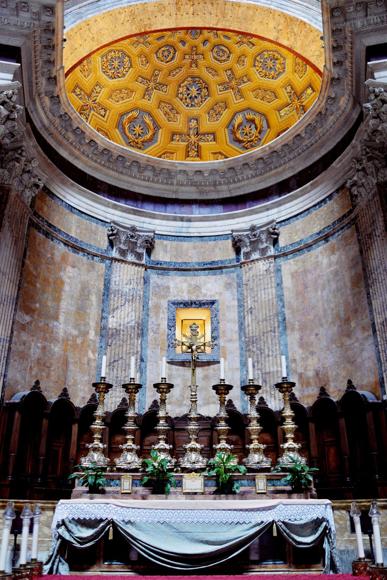 Nikon D610 sample photo. Church, rome, italy photography