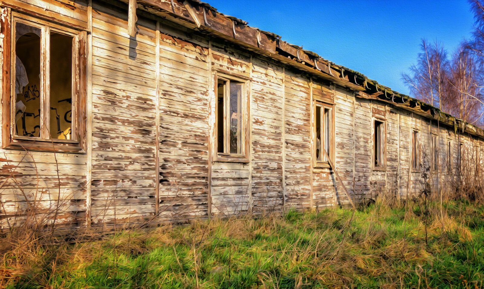Nikon D3300 sample photo. Barrack, lost places, barracks photography