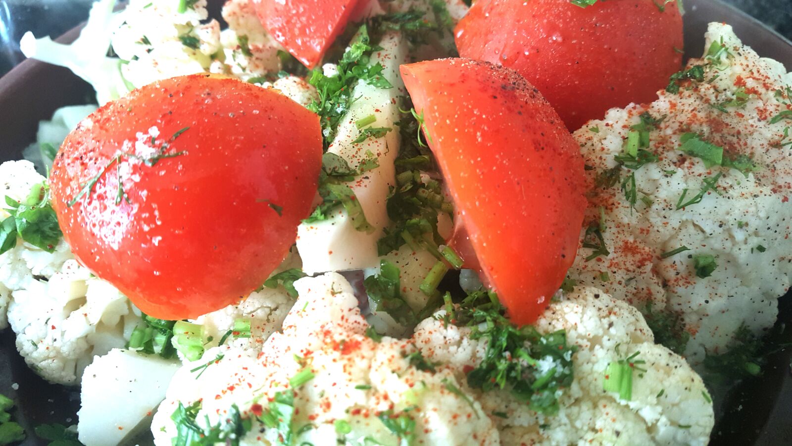 Samsung Galaxy Note5 sample photo. Vegetables, tomato, cabbage photography
