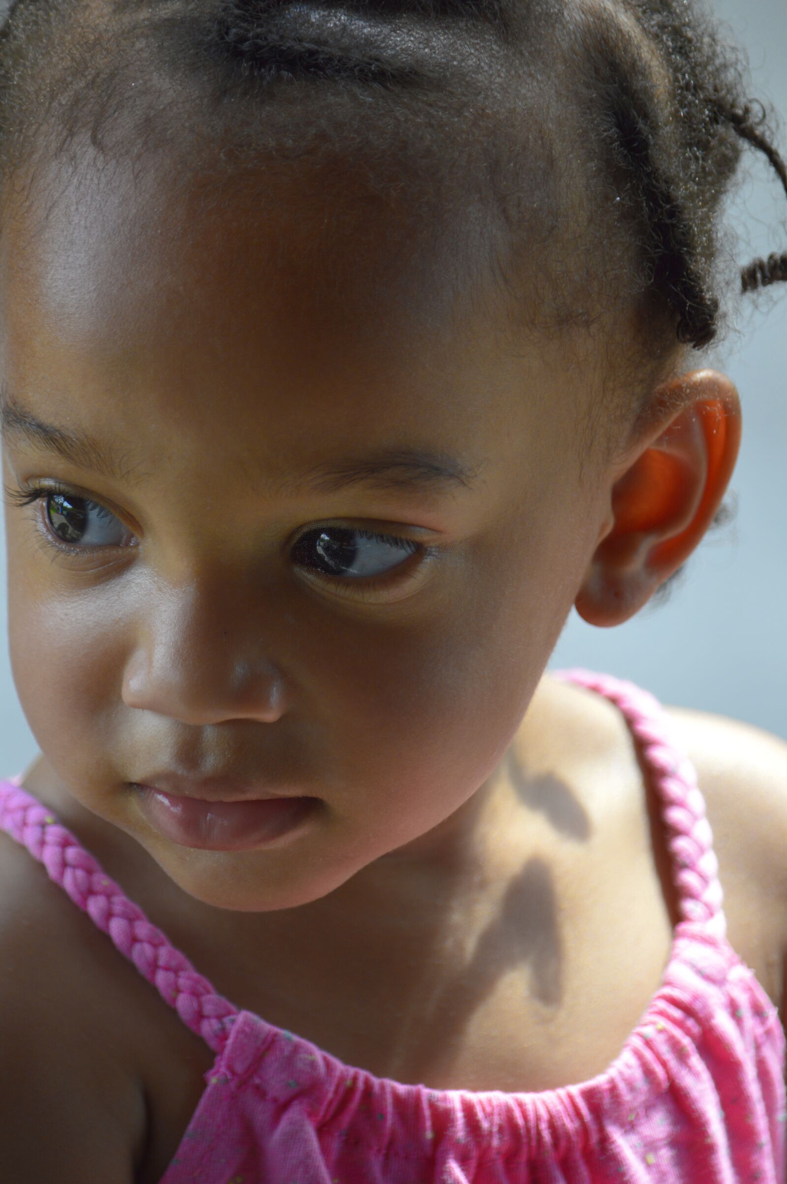 Nikon D3200 sample photo. African american girl, beautiful photography
