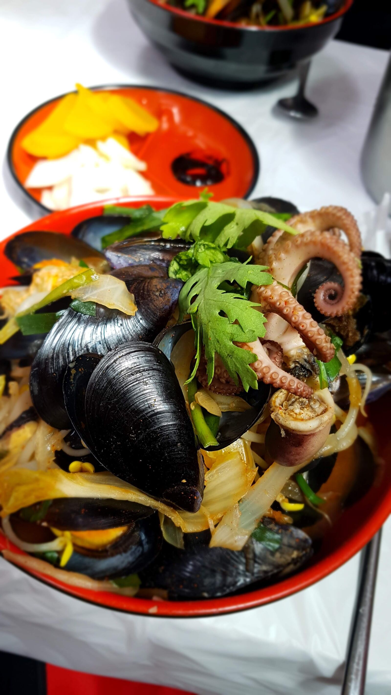 Samsung Galaxy S7 Edge sample photo. Spicy seafood, gunsan realize photography