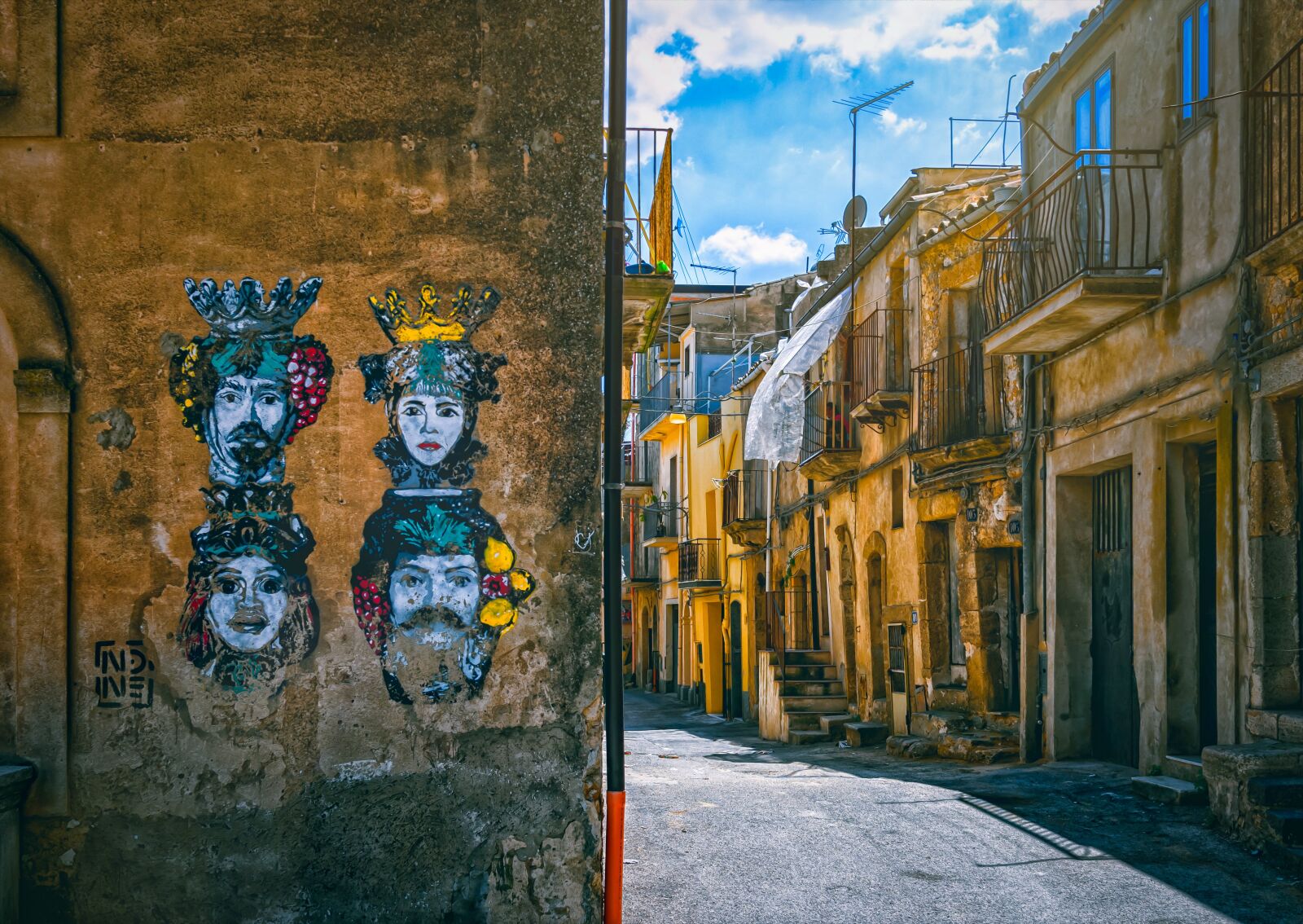 Nikon D3300 sample photo. Sicily, alley, italy photography