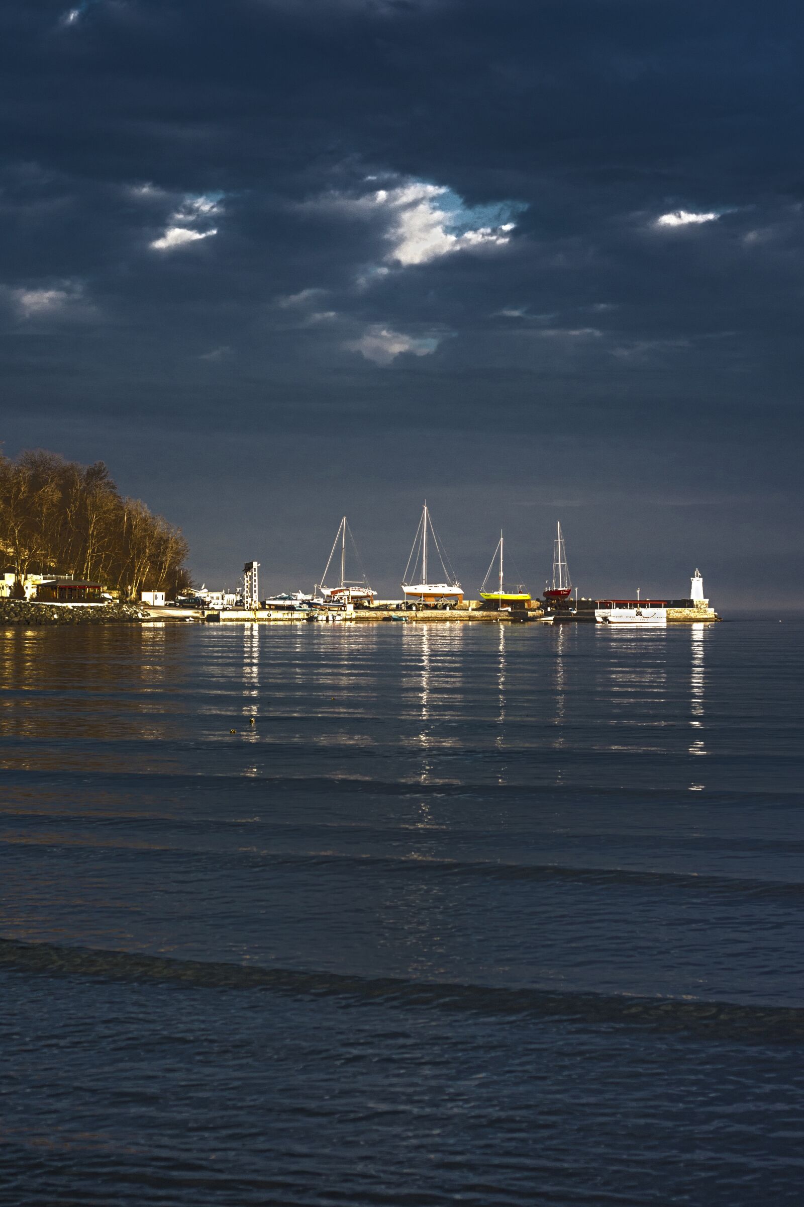 Nikon D7200 sample photo. Primorsko, port, harbour photography