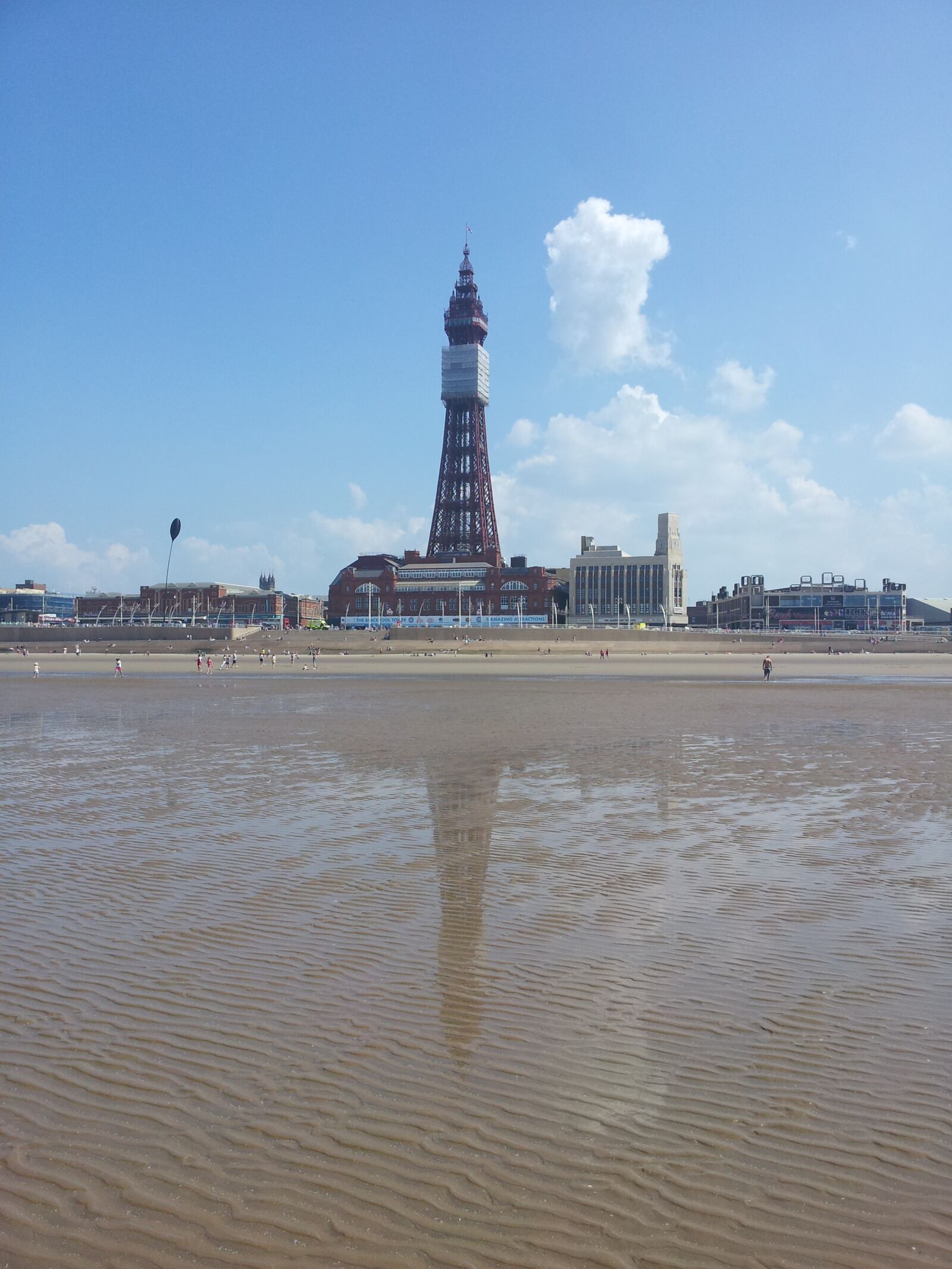 Samsung Galaxy S2 sample photo. Blackpool, tower, uk photography