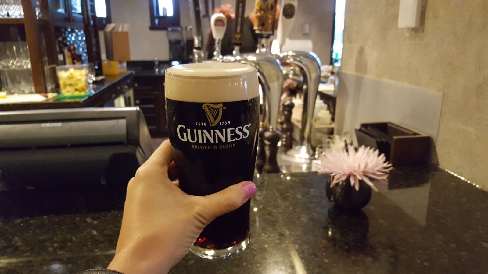 Samsung Galaxy S6 sample photo. Guinness, beer, drink photography