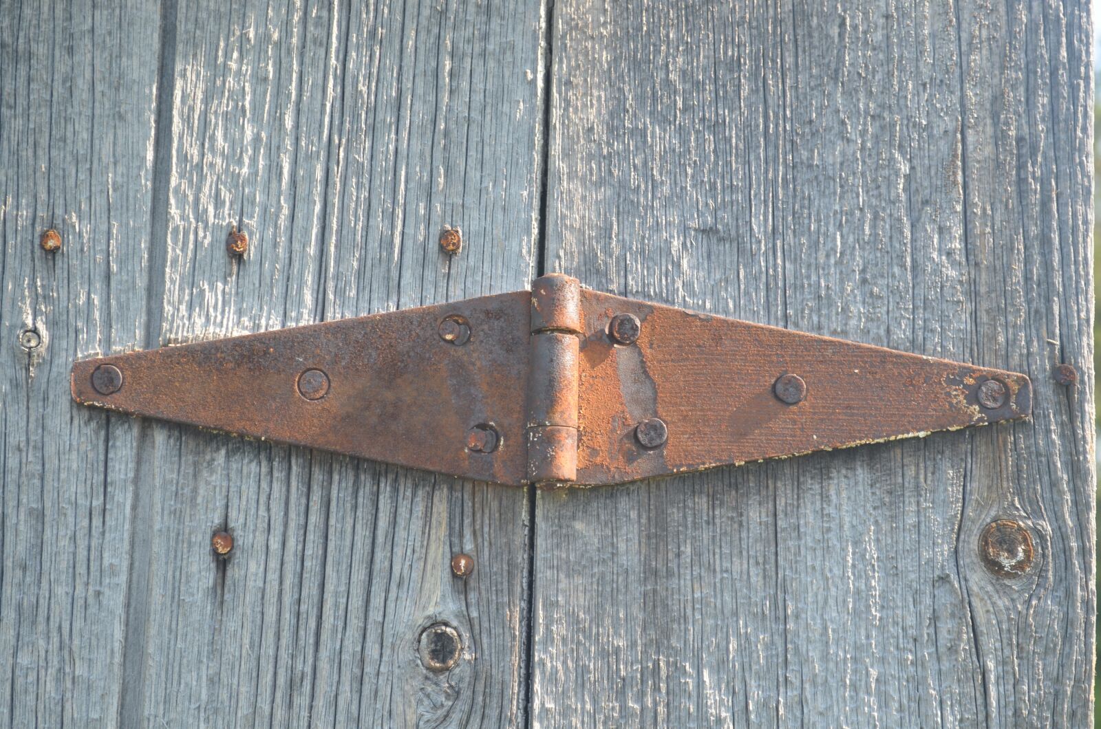 Nikon D5100 sample photo. Wood, iron, steel photography