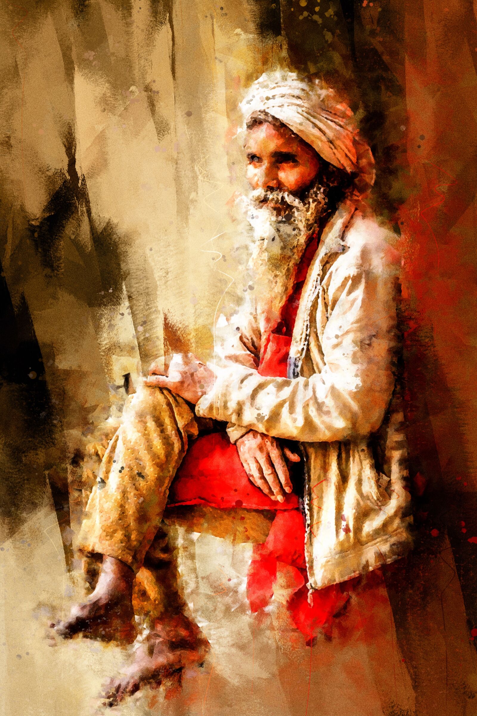 Nikon D750 sample photo. Indians, portrait, man photography