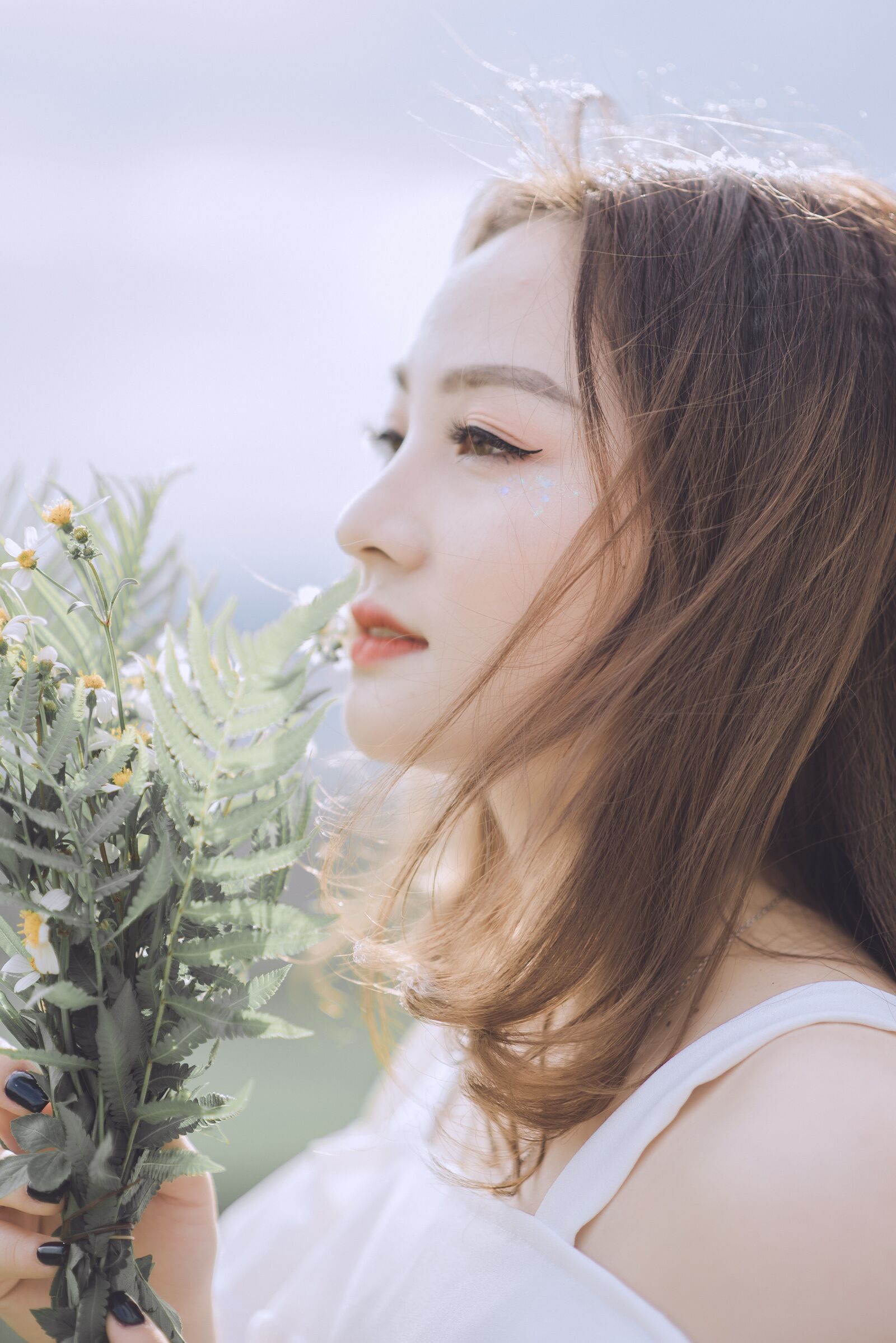 Nikon D750 sample photo. Girl, summer, hair photography