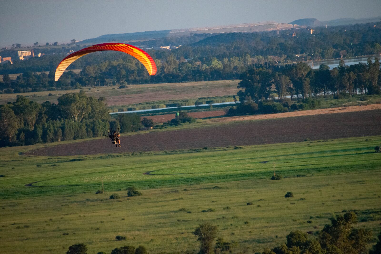 Nikon D3400 sample photo. Paramotor, flight, paragliding photography