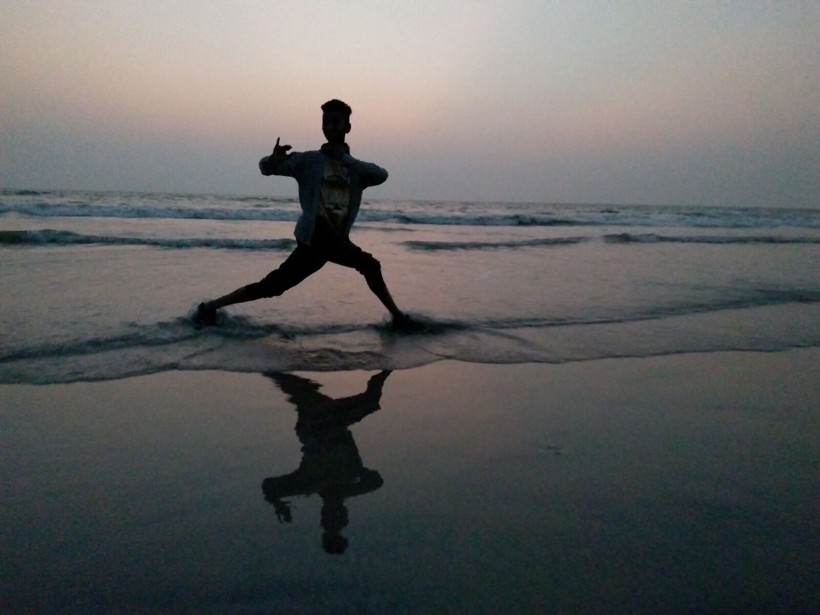 Motorola Moto G Play sample photo. Reflection, sea, sunset photography