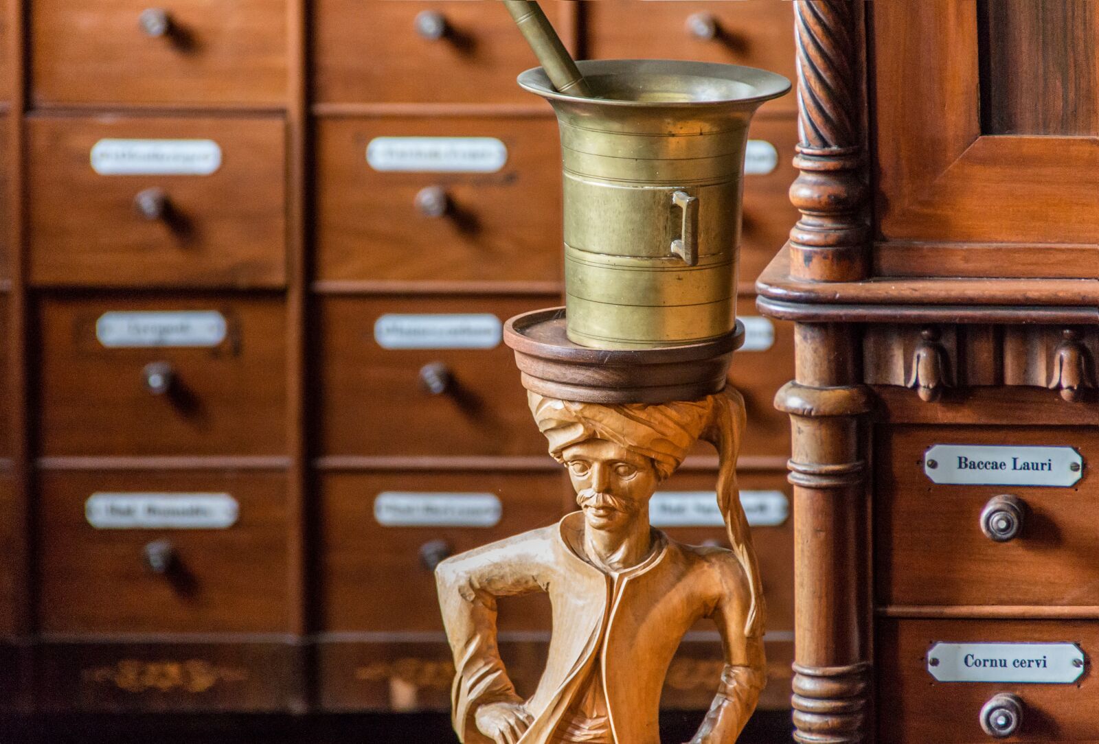 Canon EOS 700D (EOS Rebel T5i / EOS Kiss X7i) sample photo. Pharmacy, drawers, wood photography
