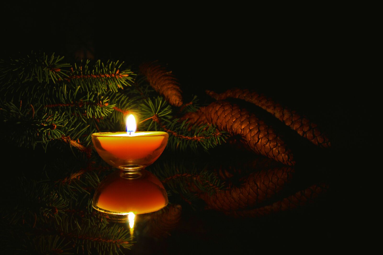 Nikon D3200 sample photo. Candle, dark, flame photography