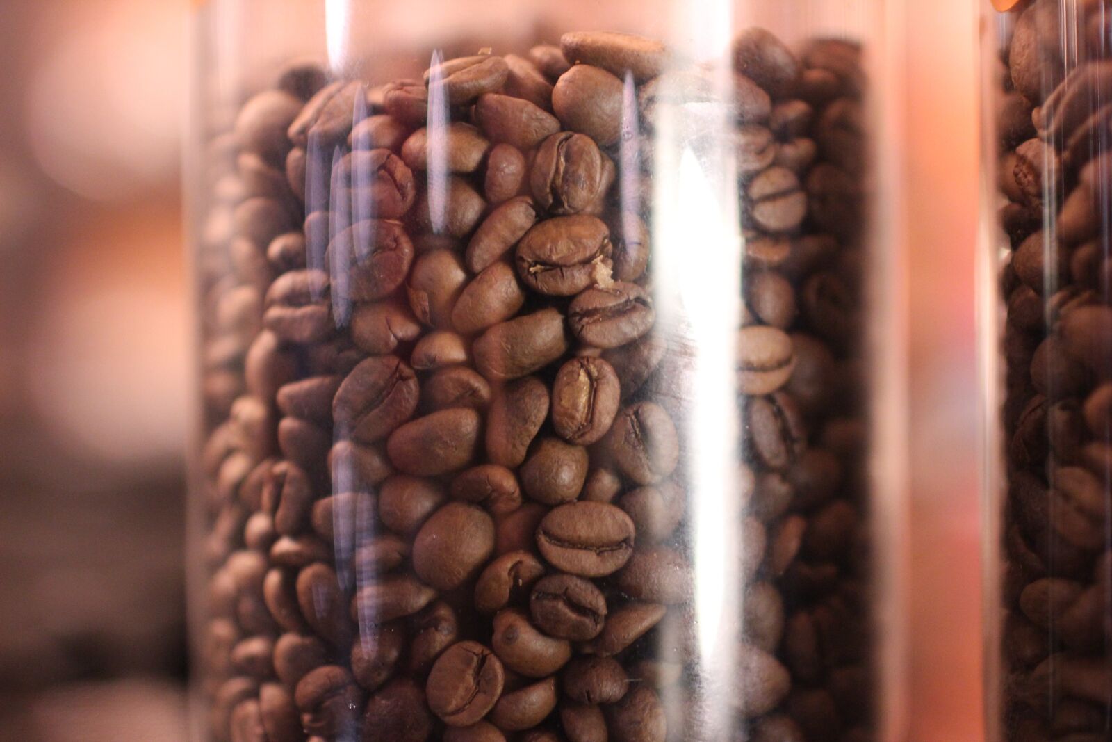 Canon EF 35mm F1.4L USM sample photo. Coffee bean in jar photography