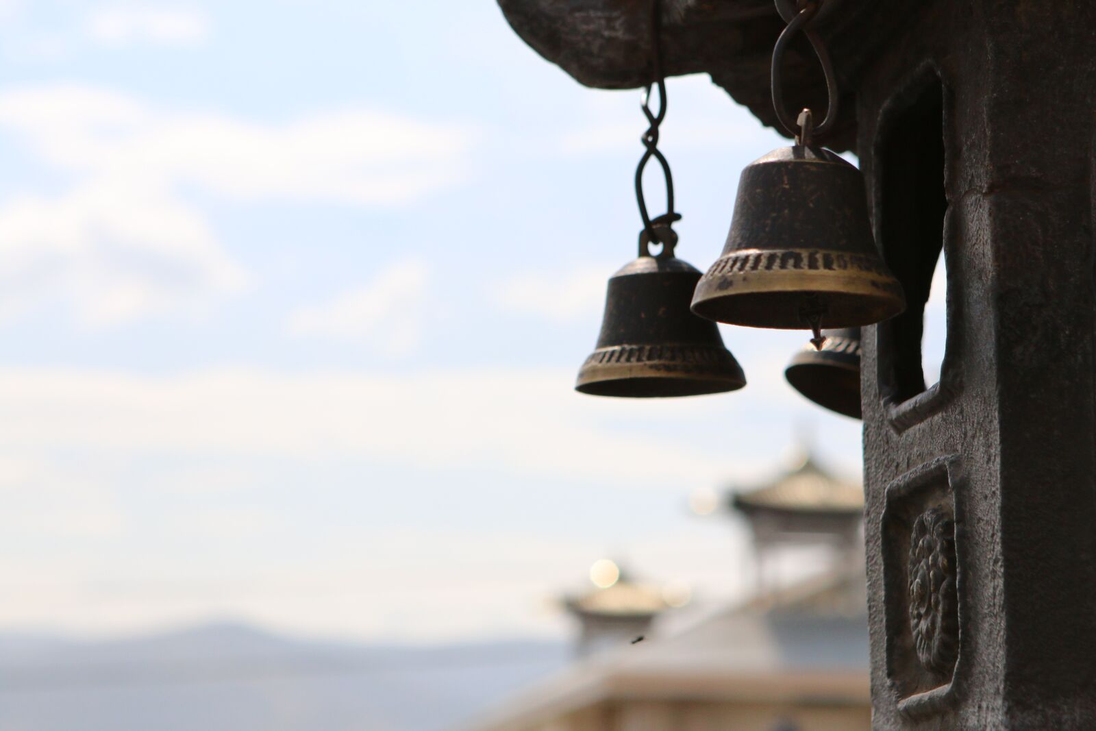 Canon EOS 70D sample photo. Ulaanbaatar, bells, temple photography