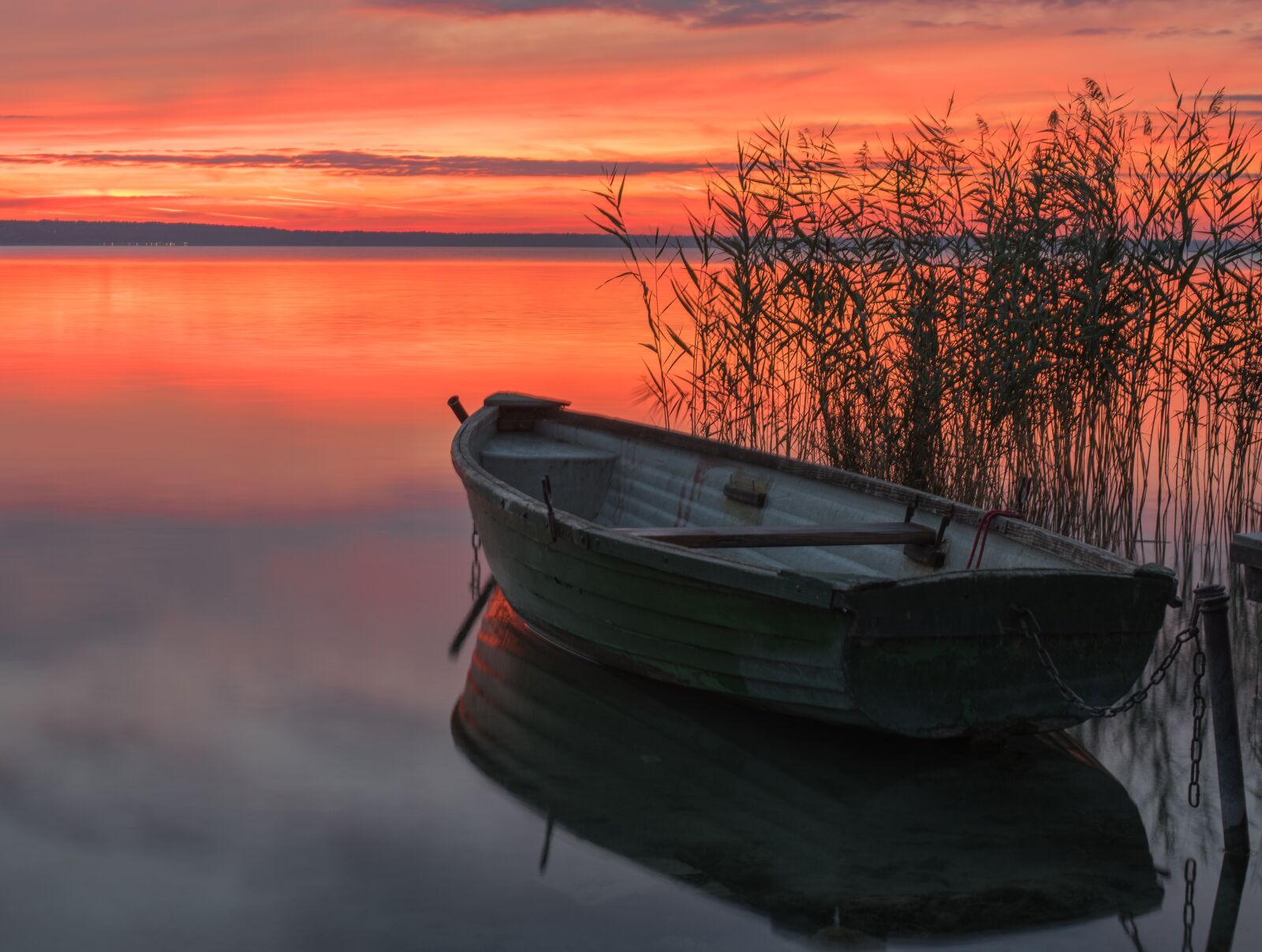 Nikon D750 sample photo. Boat, sunset, dawn photography