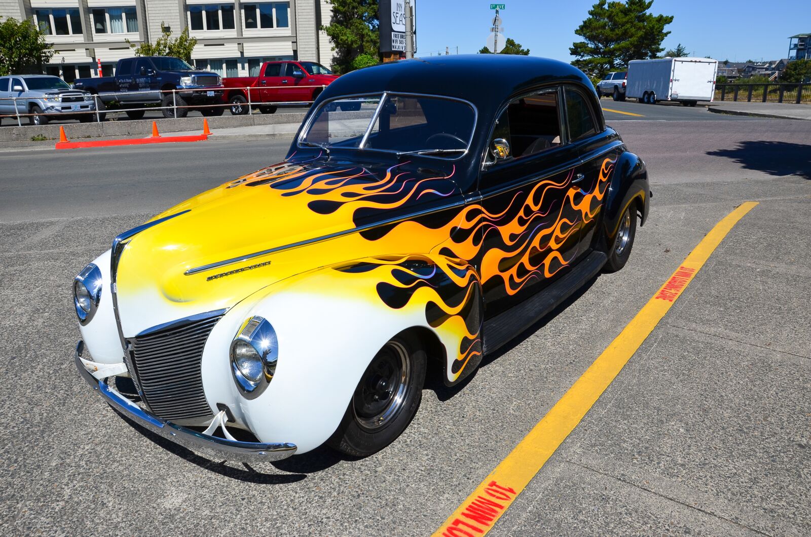 Nikon D5100 sample photo. Usa, america, hot rod photography