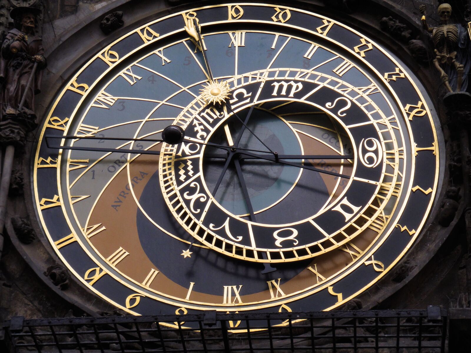 Sony DSC-TX1 sample photo. Prague, clock, astronomical clock photography
