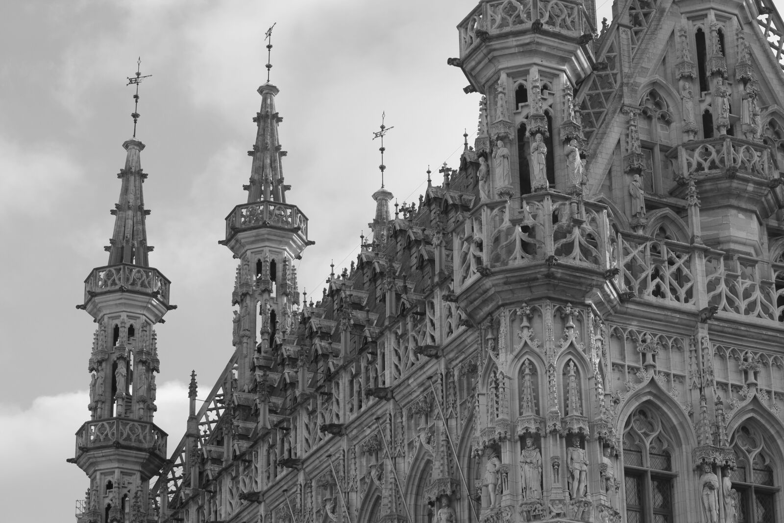 Nikon D7200 sample photo. Town hall, leuven, gothic photography