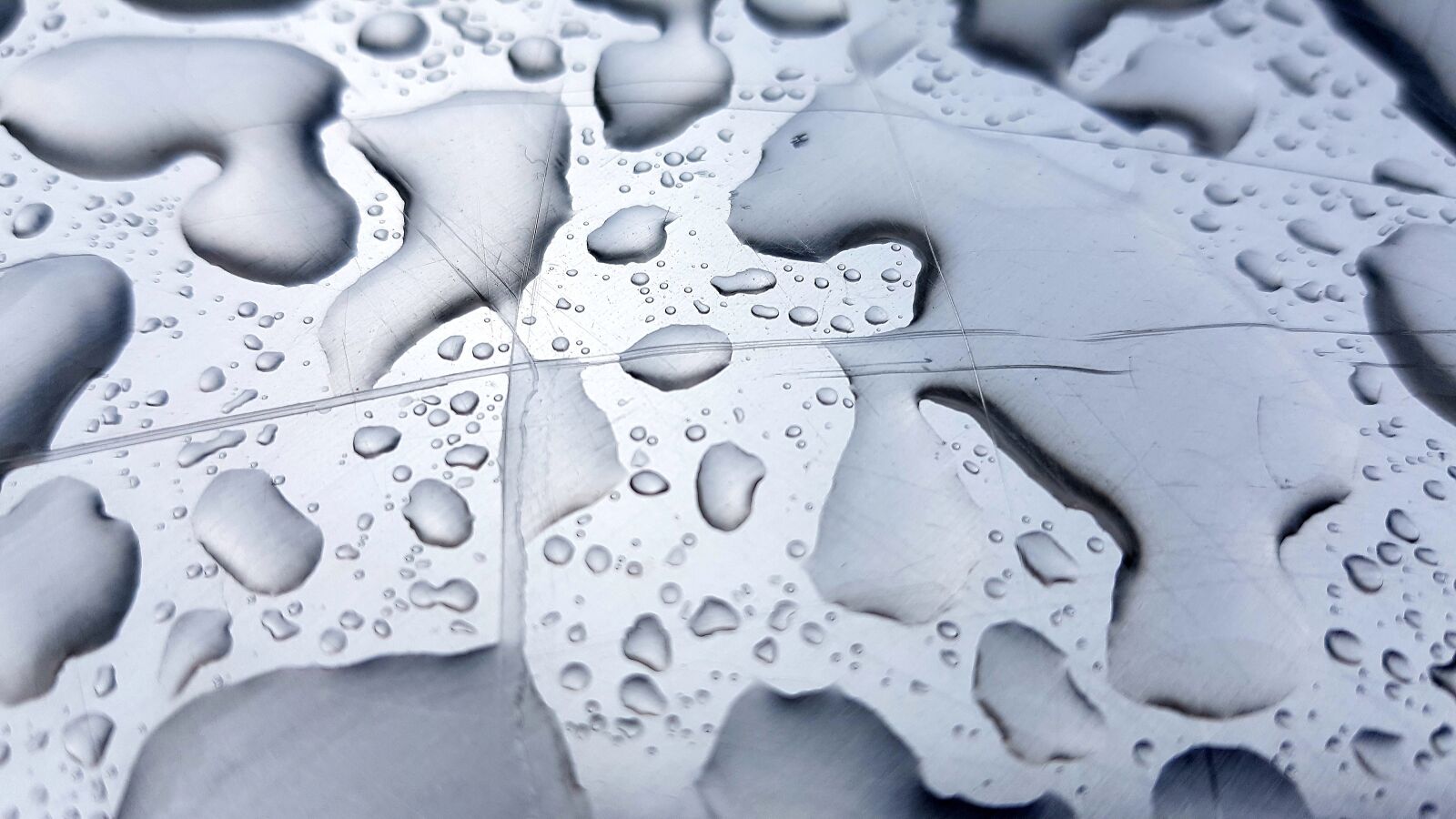 Samsung Galaxy S7 Edge sample photo. Water, drip, aluminum sheet photography