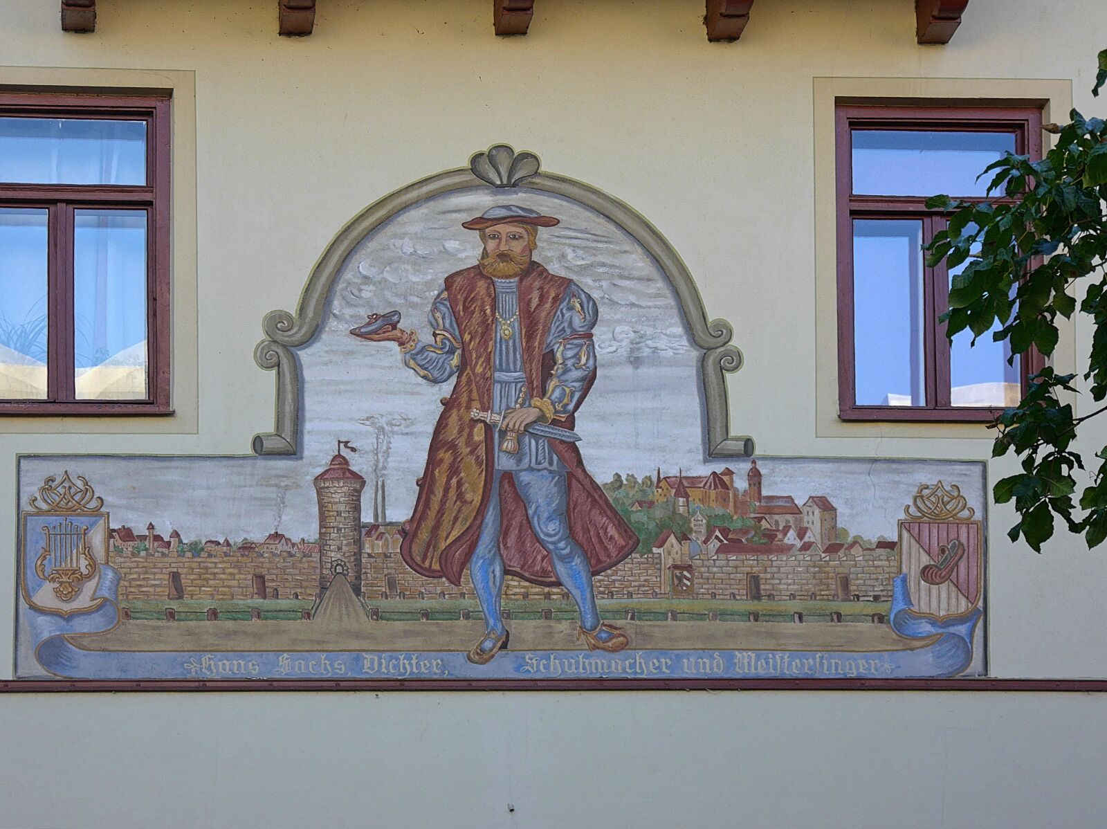 Panasonic Lumix DMC-G6 sample photo. Starnberg, l ftlmalerei, house photography
