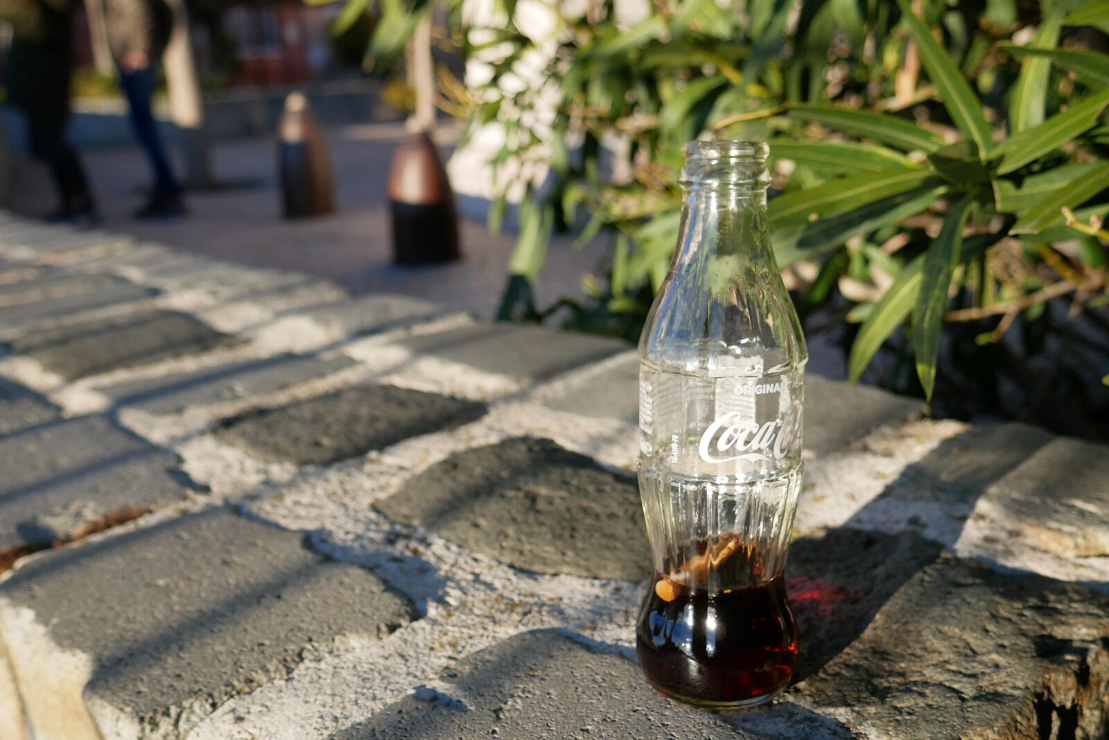 Panasonic Lumix DMC-GX85 (Lumix DMC-GX80 / Lumix DMC-GX7 Mark II) sample photo. Street, closeup, bottle photography