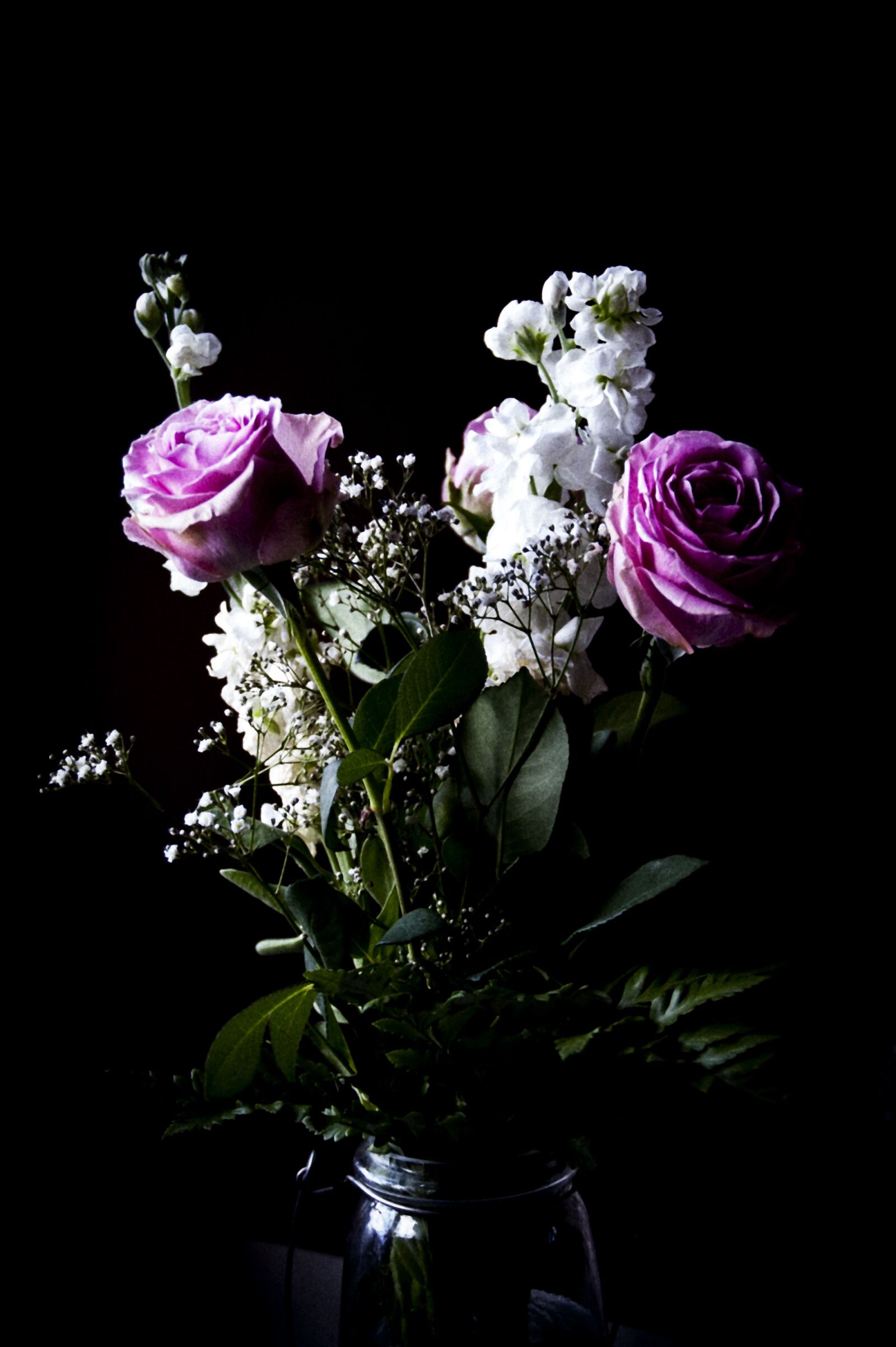 Nikon D40 sample photo. Roses, flowers, bouquet photography