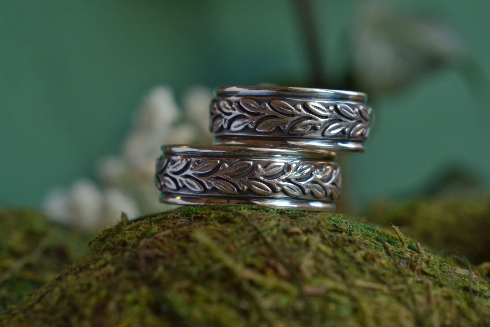 Nikon D7000 sample photo. Ring, rings, silver photography