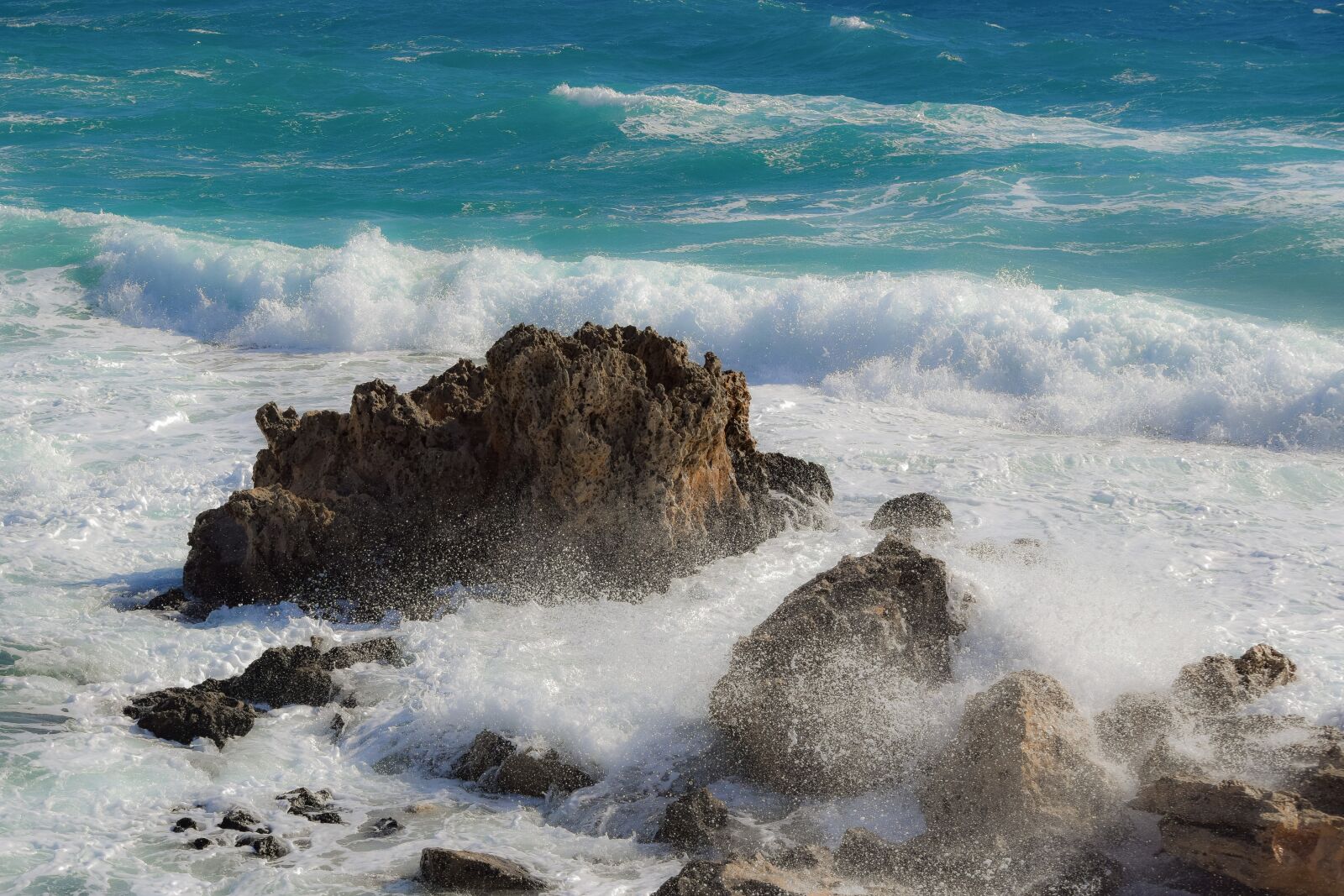 Nikon D3300 sample photo. Rocky coast, rock, sea photography