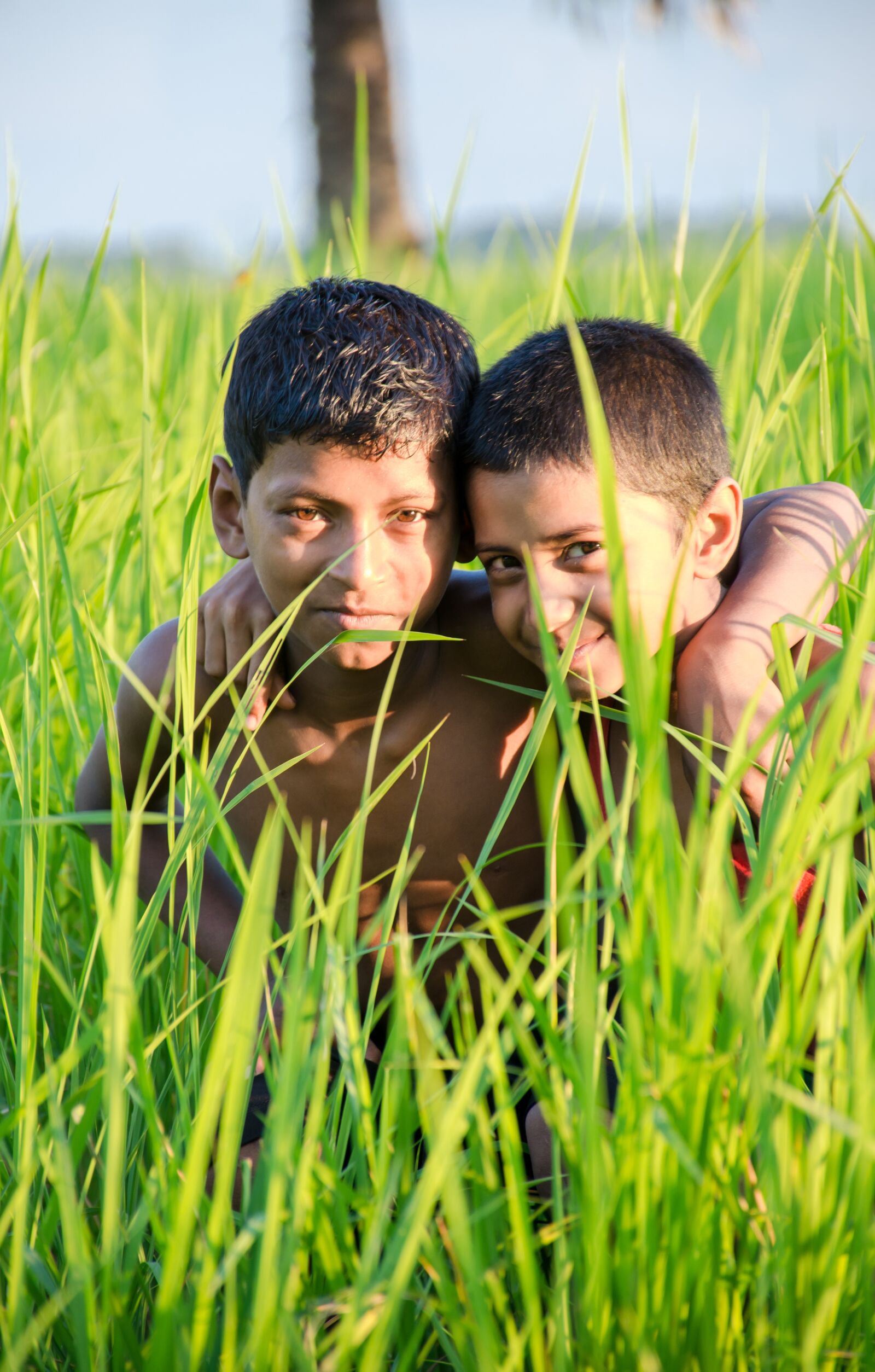 Nikon D7000 sample photo. Two, boys, green photography
