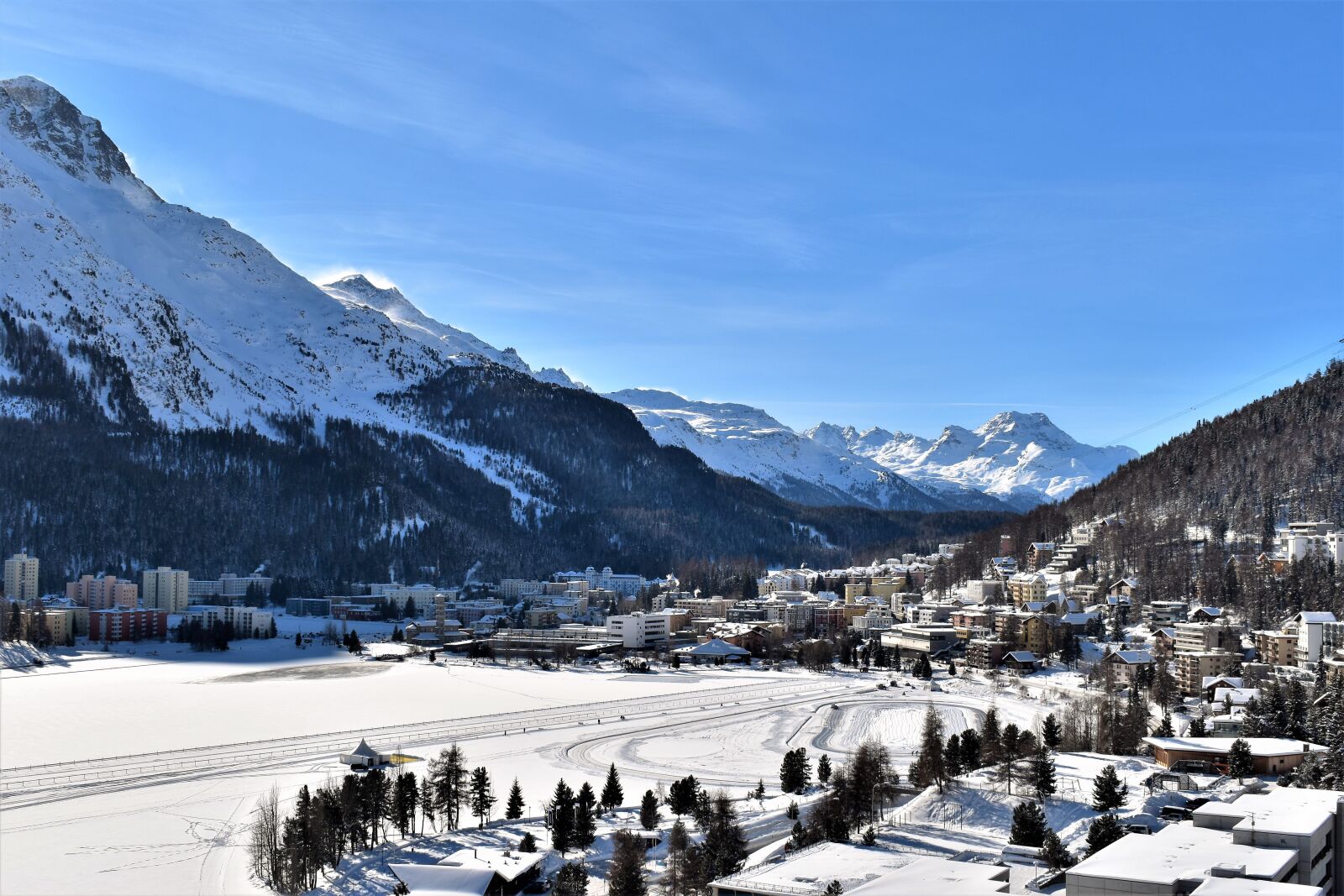 Nikon D5500 sample photo. Winter, mountains, ski area photography
