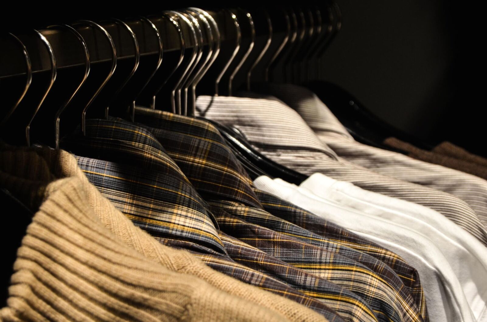 Nikon D5100 sample photo. Sweater, shirt, store, fabric photography