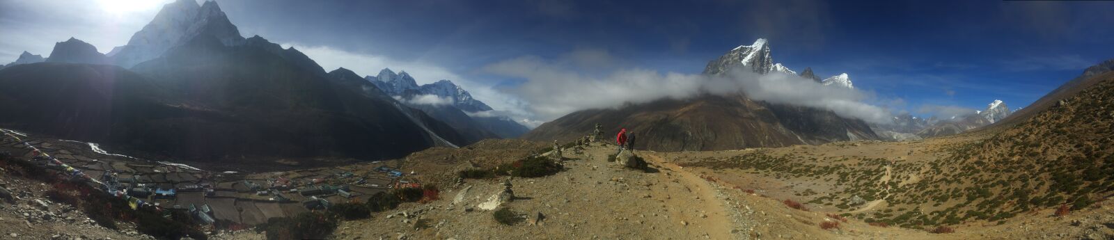 Apple iPhone 6 Plus + iPhone 6 Plus back camera 4.15mm f/2.2 sample photo. Nepal, trekking, himalaya photography