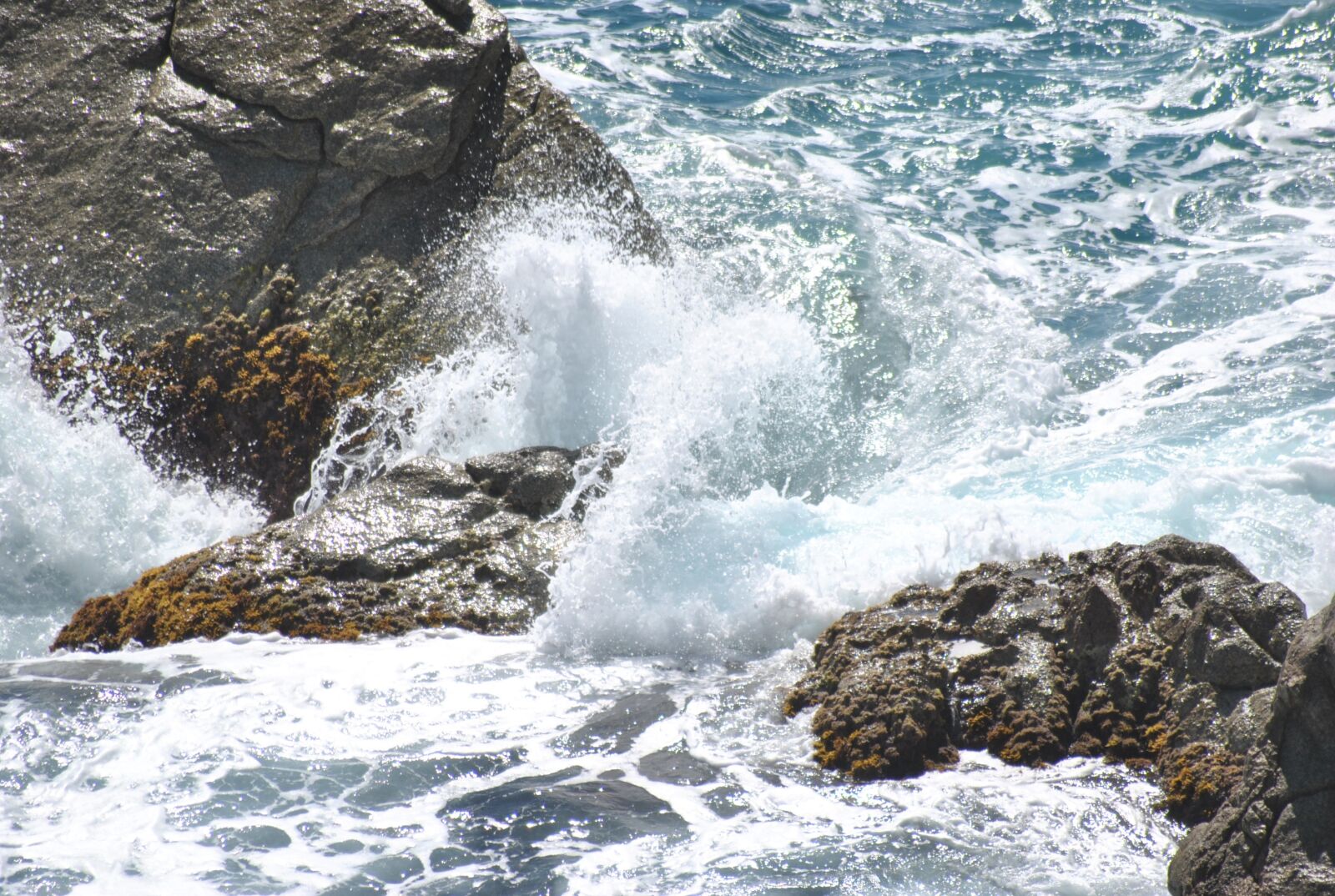 Nikon D3000 sample photo. Rock, sea, rocks photography