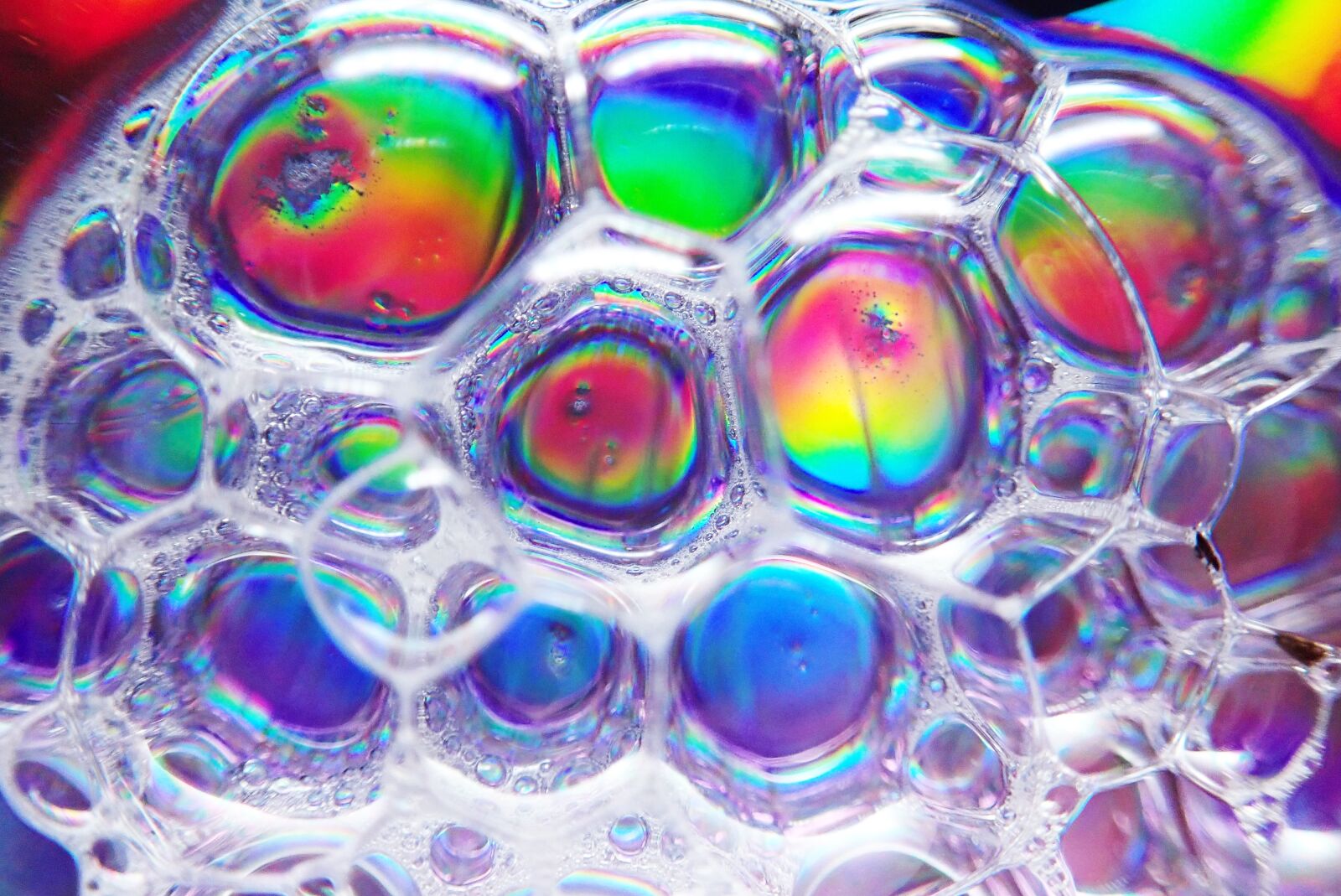 Olympus TG-5 sample photo. Bubbles, soap, water photography