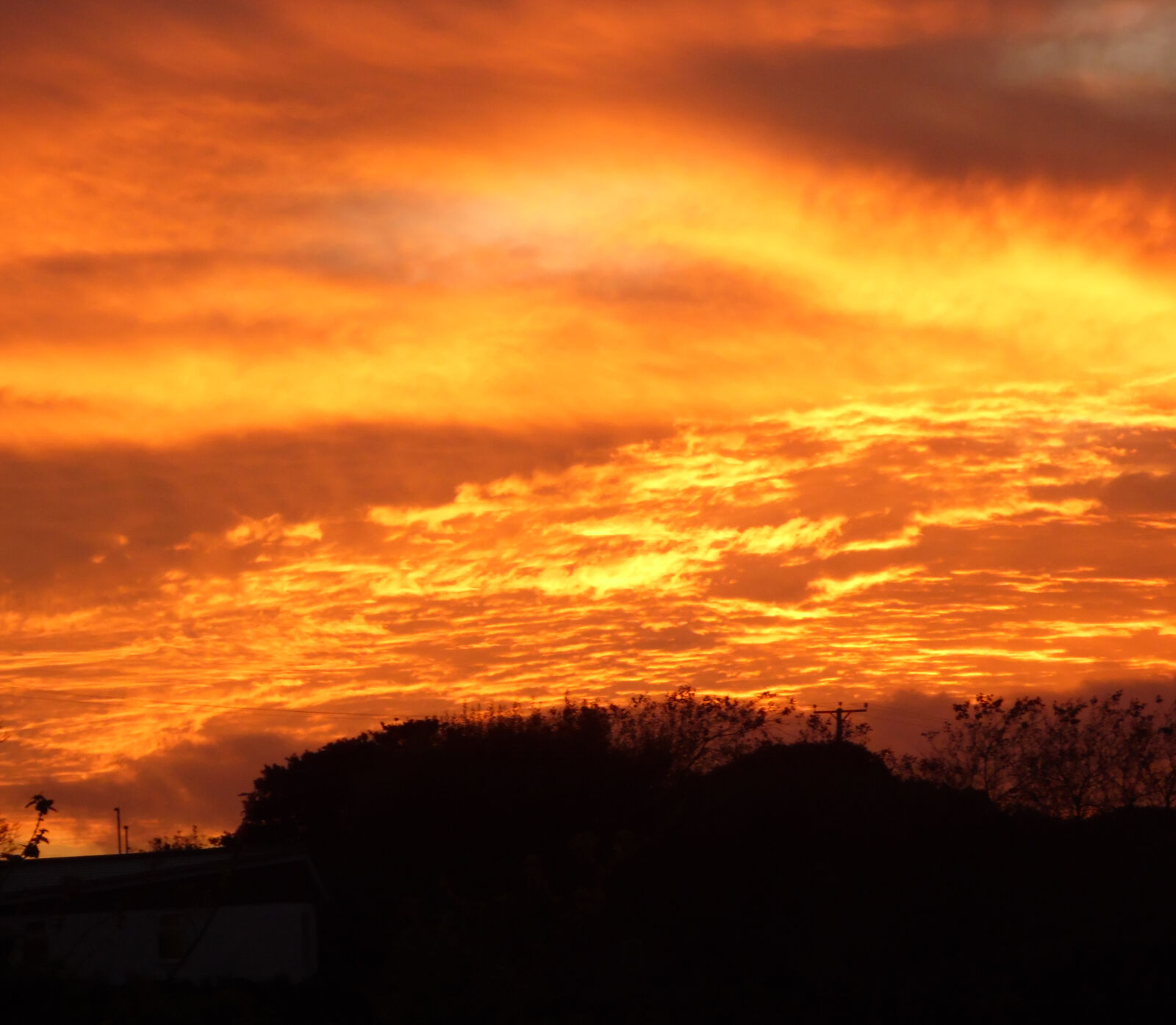 Samsung WB100/  WB101 sample photo. Cornish, sky, at, sunset photography