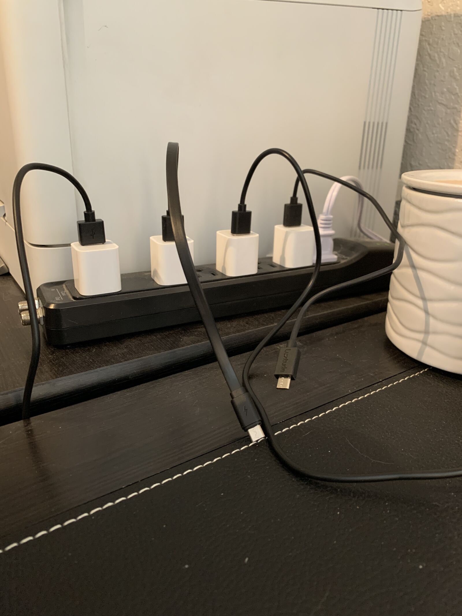 Apple iPhone XS sample photo. Charging, cables, cube photography
