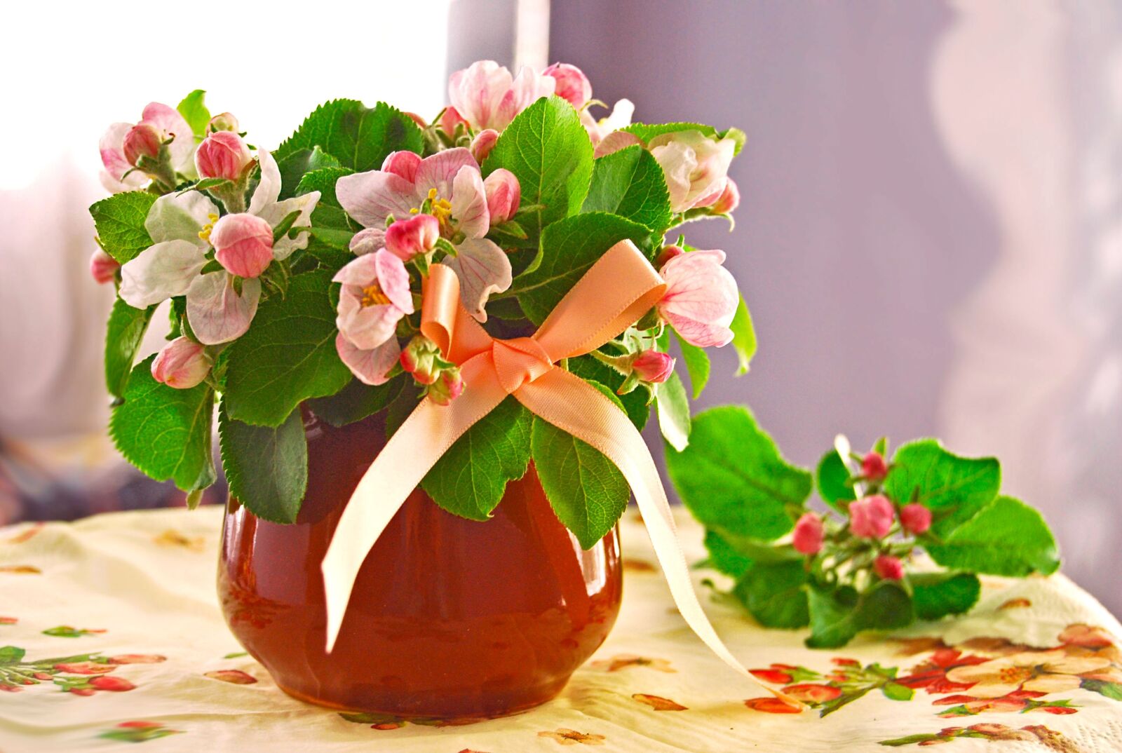 Nikon D40X sample photo. Bouquet, flowers, spring photography