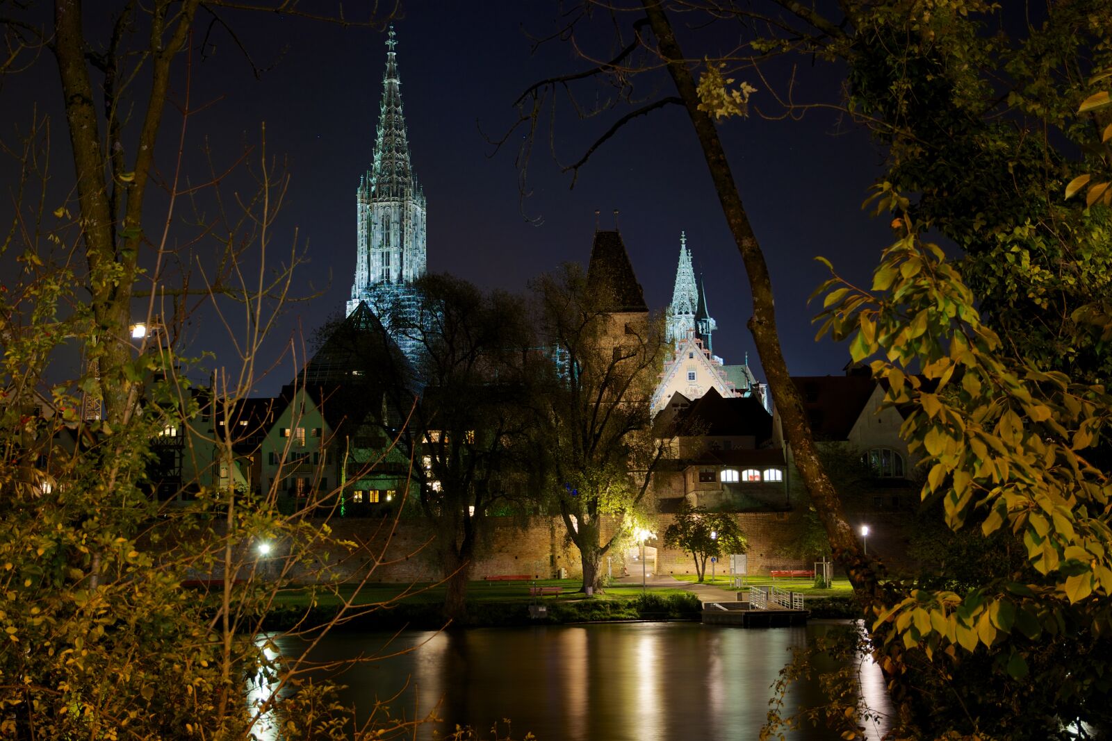 Nikon D7100 sample photo. Nacht, ulm, ulmer, munster photography