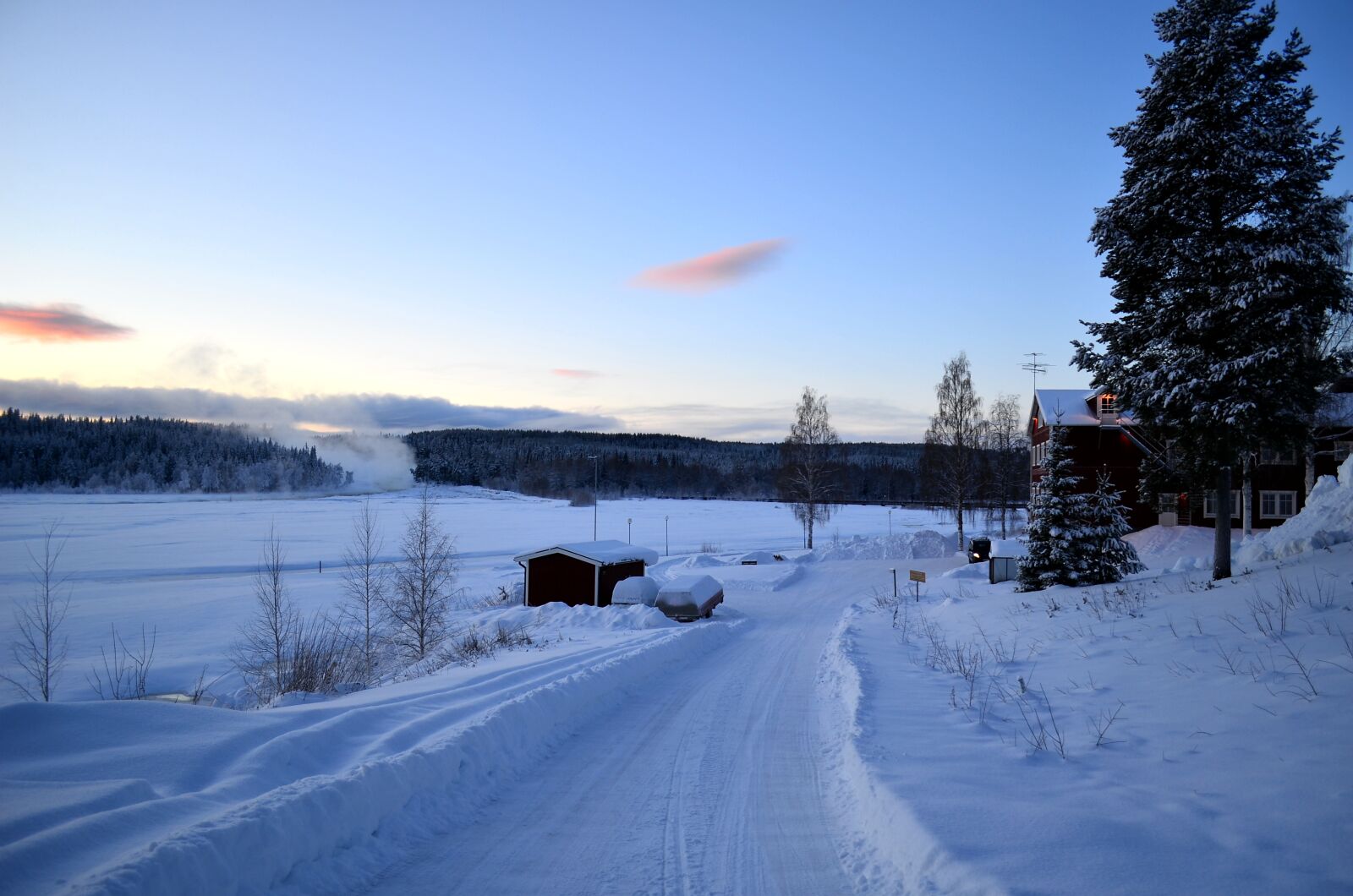 Nikon D5100 sample photo. Sweden, lapland, snow photography