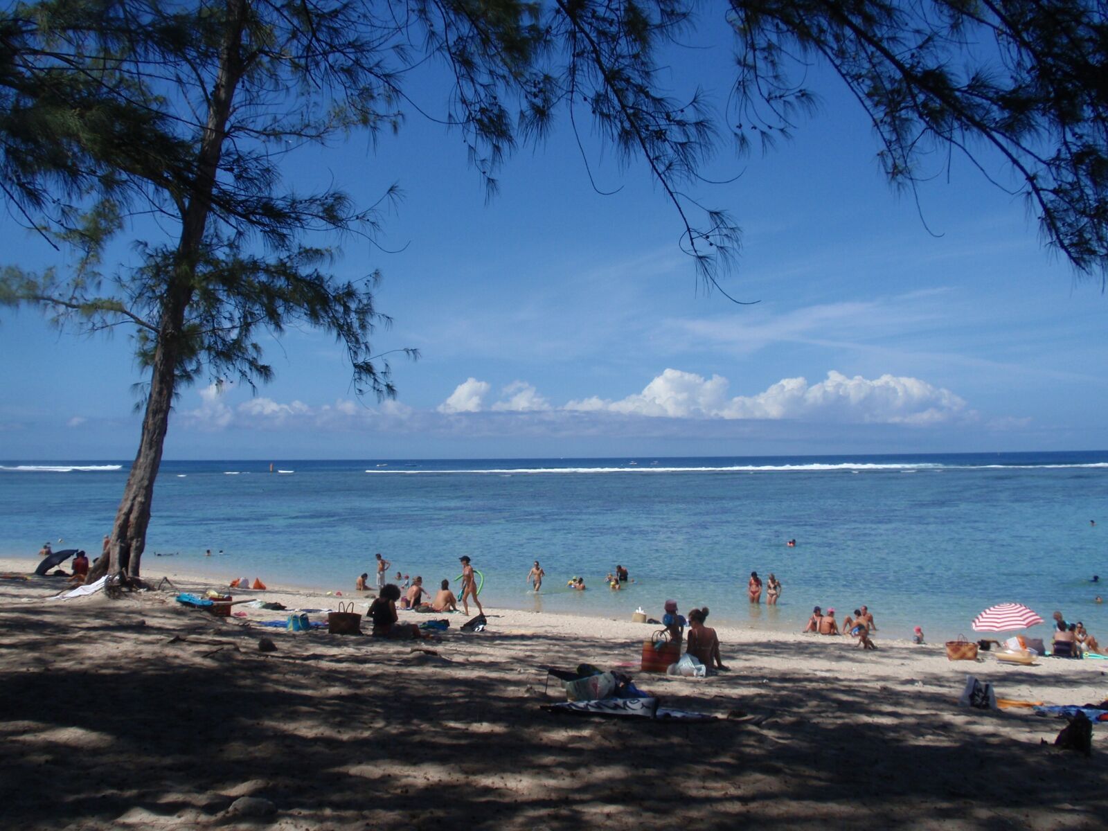 Olympus u1010,S1010 sample photo. Meeting, beach, lagoon photography