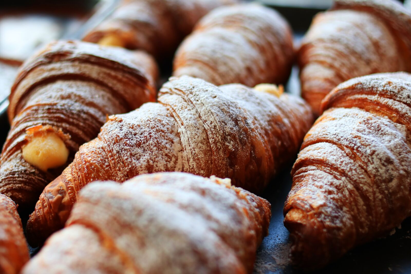 Canon EOS M6 + Canon EF 35mm F2 sample photo. Bread, croissants, food photography