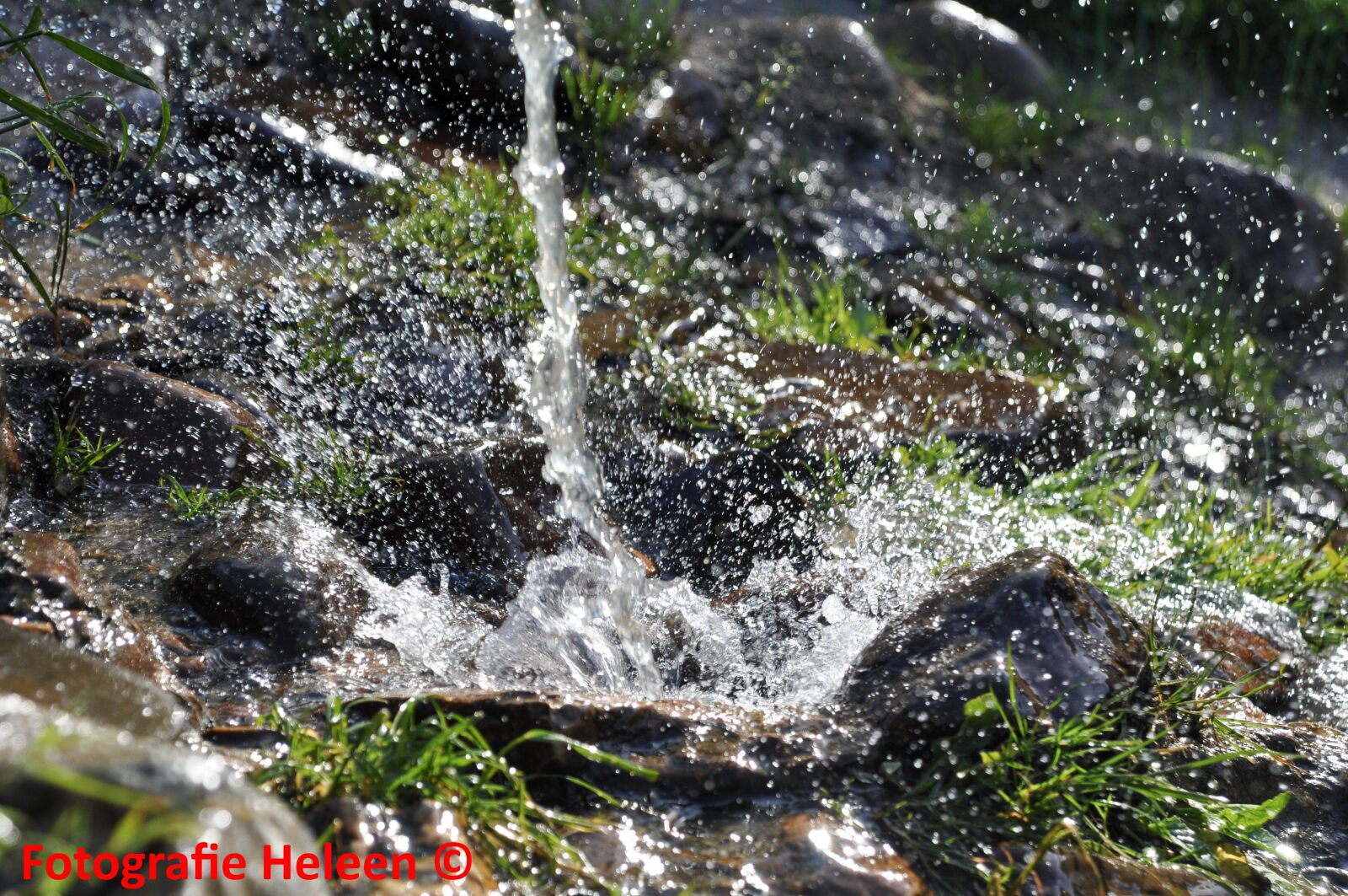 Nikon D90 sample photo. Rock, water, waterfall photography