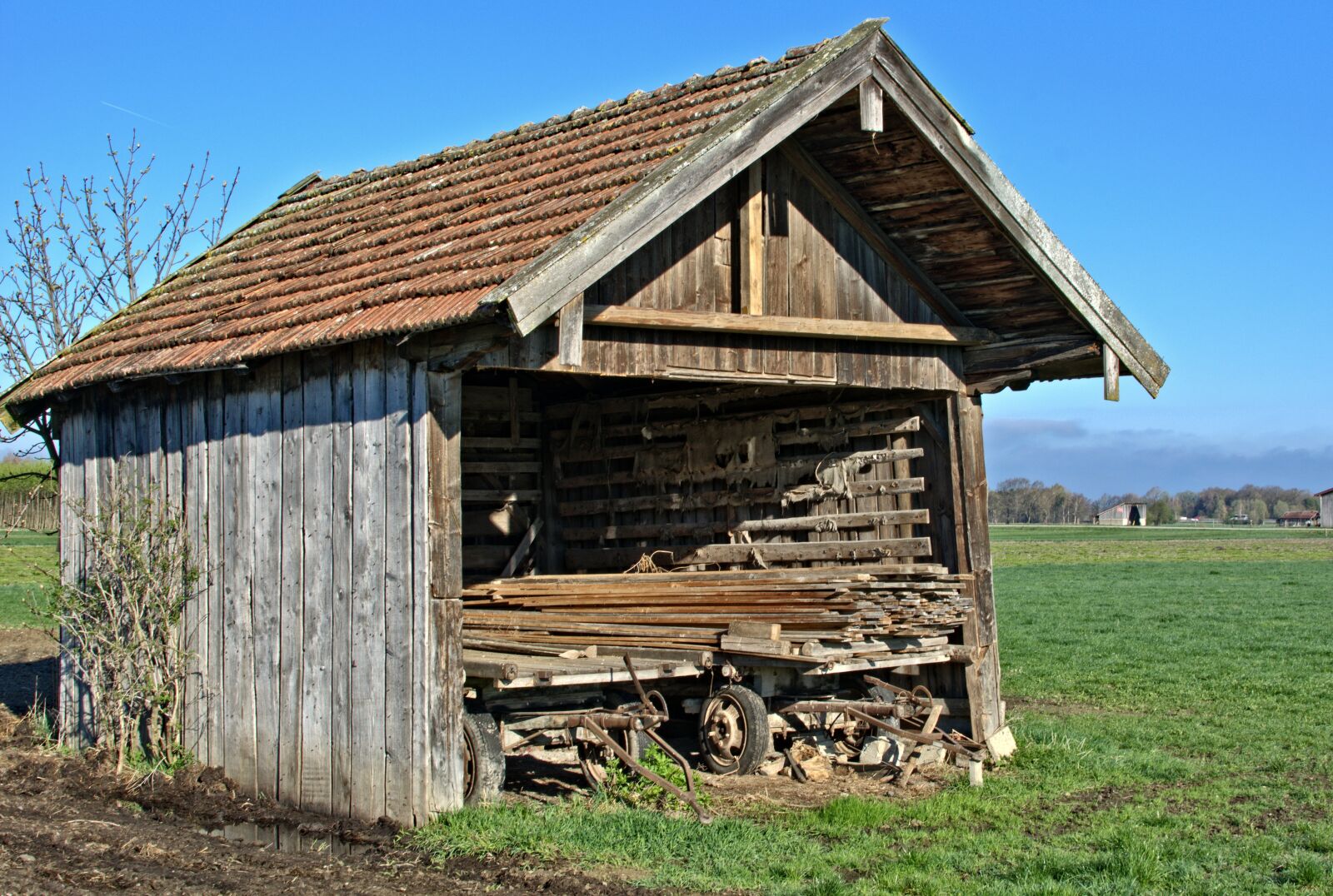 Nikon D7100 sample photo. Hut, barn, old photography
