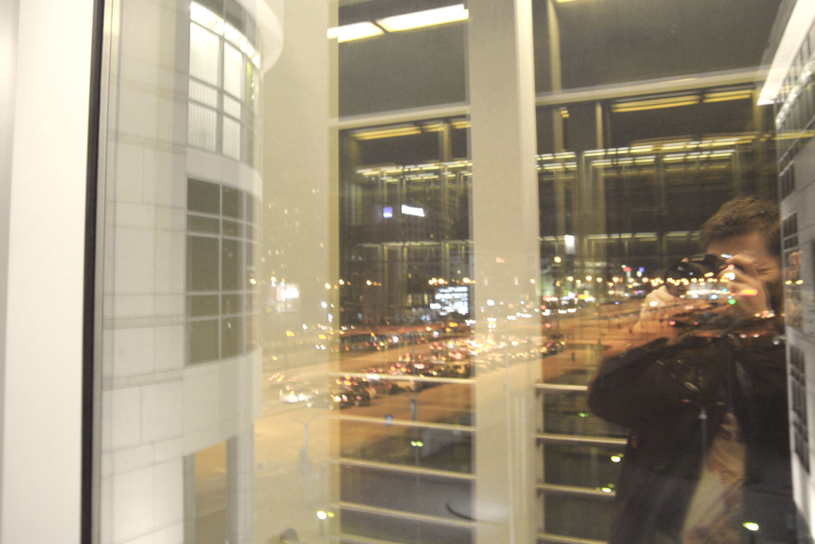 Nikon D80 sample photo. Cars, glass, night, portrait photography