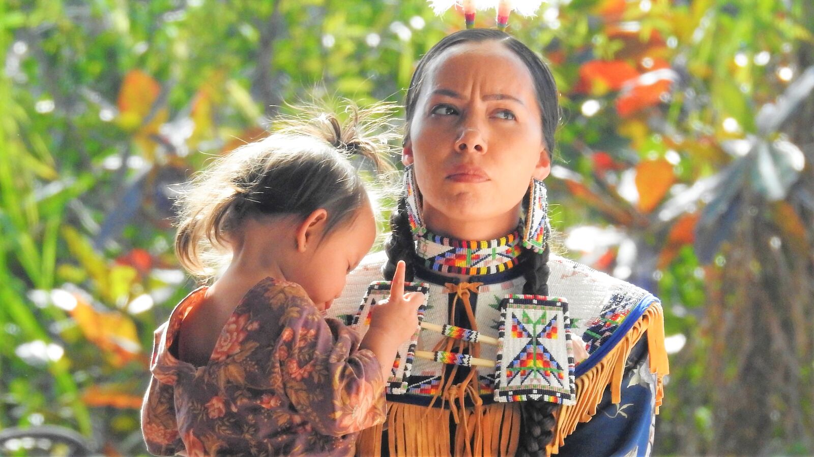 Nikon Coolpix P900 sample photo. Native, florida indian woman photography