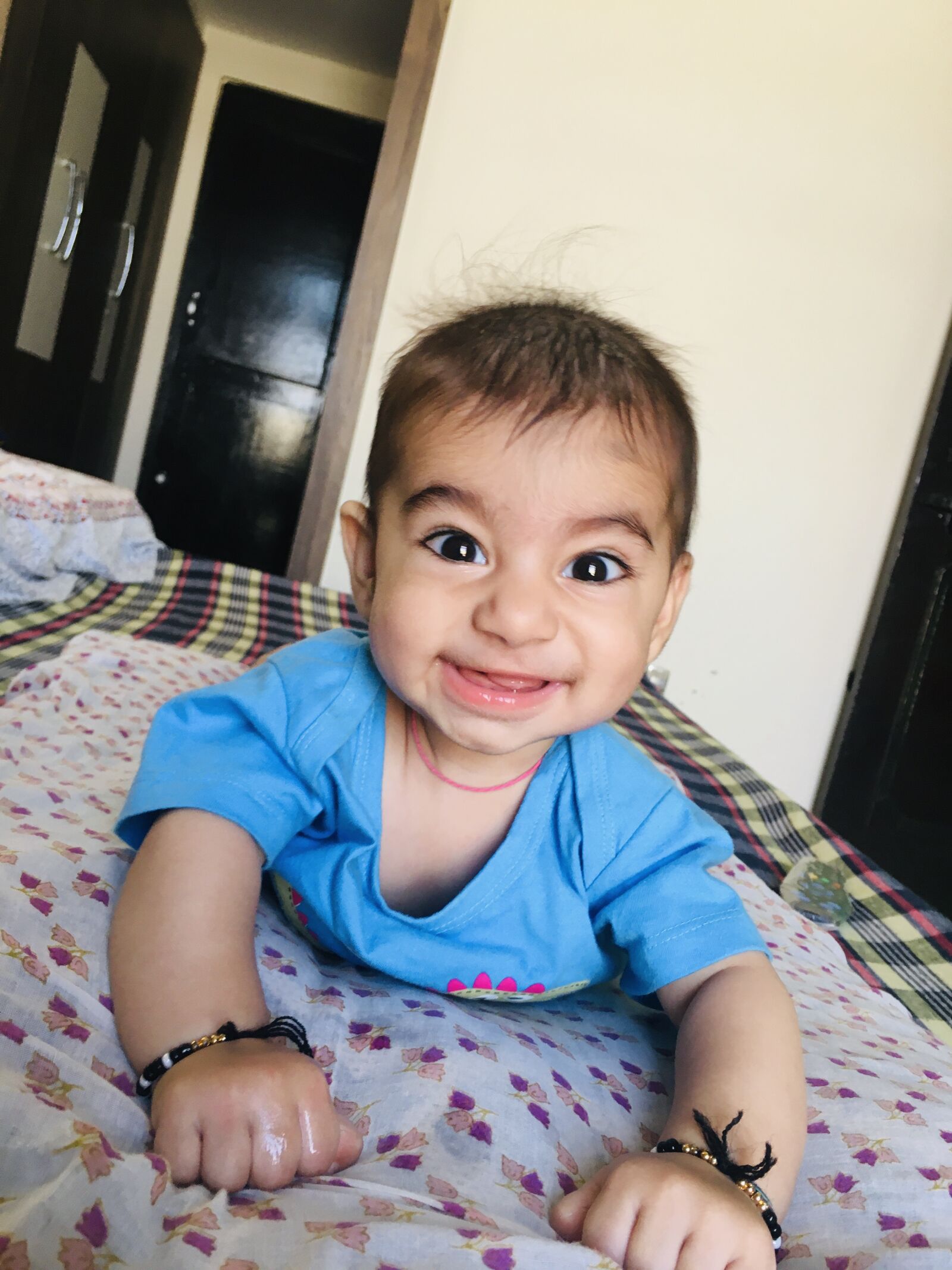 iPhone 6s Plus back camera 4.15mm f/2.2 sample photo. Manveer sidhu, cute baby photography